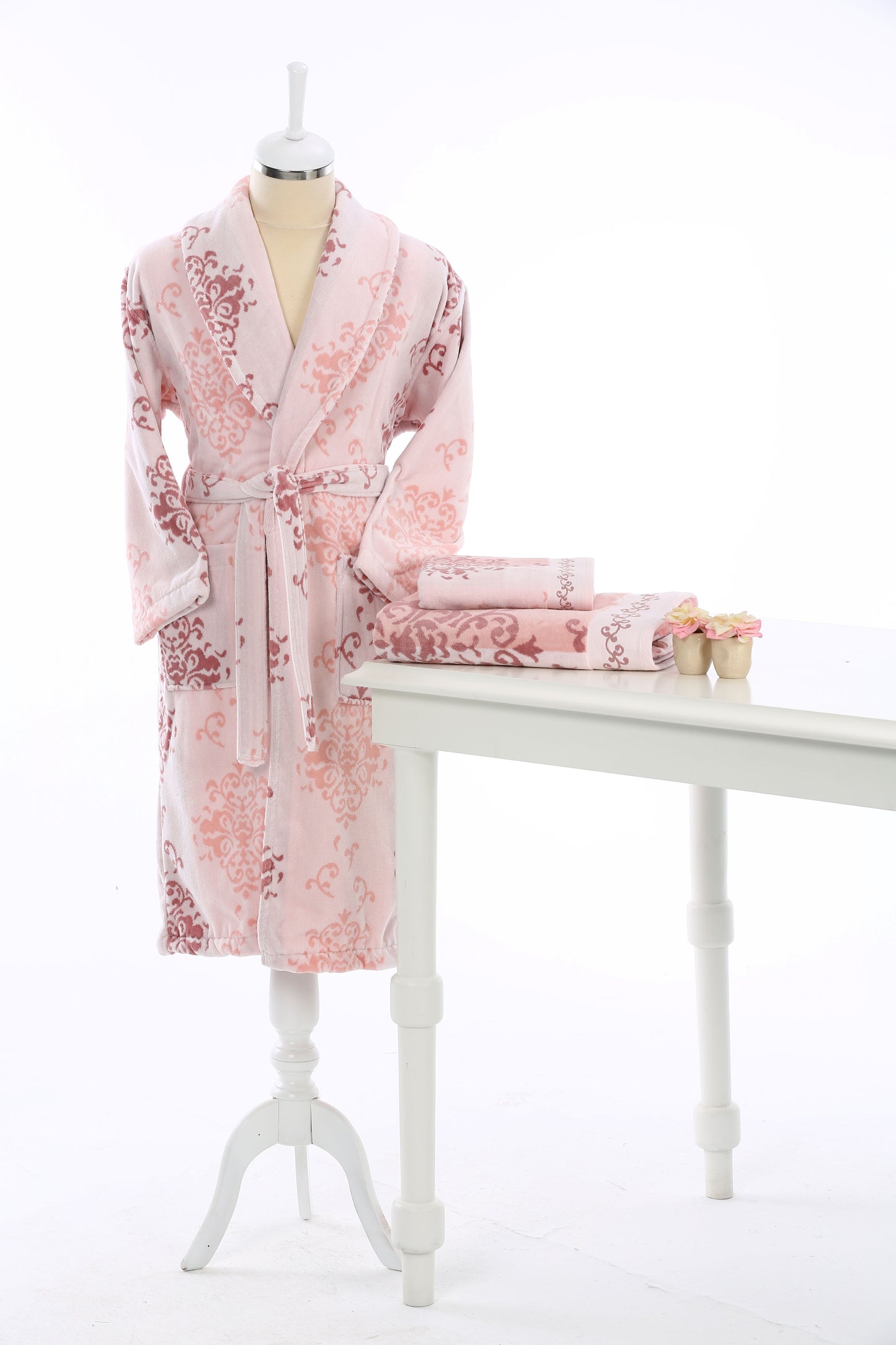 Özdilek Bademantel Saunamantel Sauna Dusche Robe Morgenmantel Hamammantel Unisex