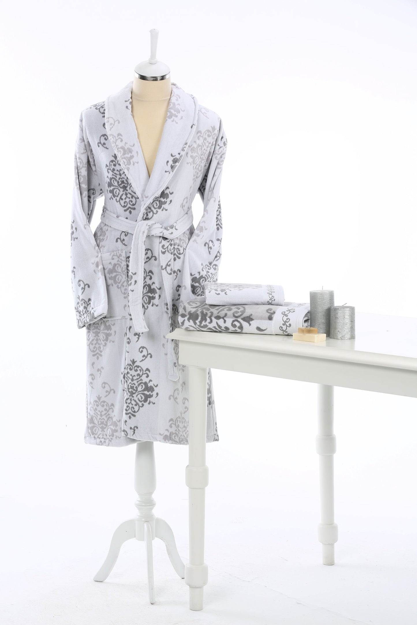 Özdilek Bademantel Saunamantel Sauna Dusche Robe Morgenmantel Hamammantel Unisex