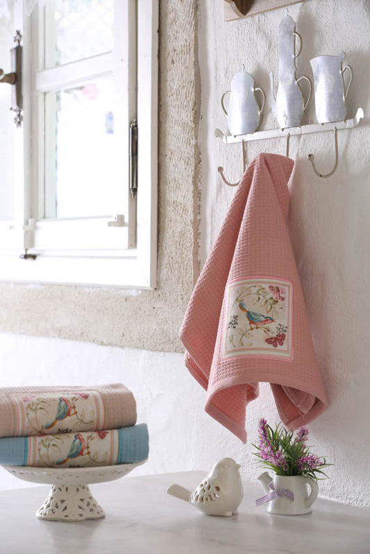 Handtuch 'Flor' im Vintage-Stil