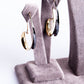 Silber Ohrringe 'Schnecken-Design' in Silber & Gold