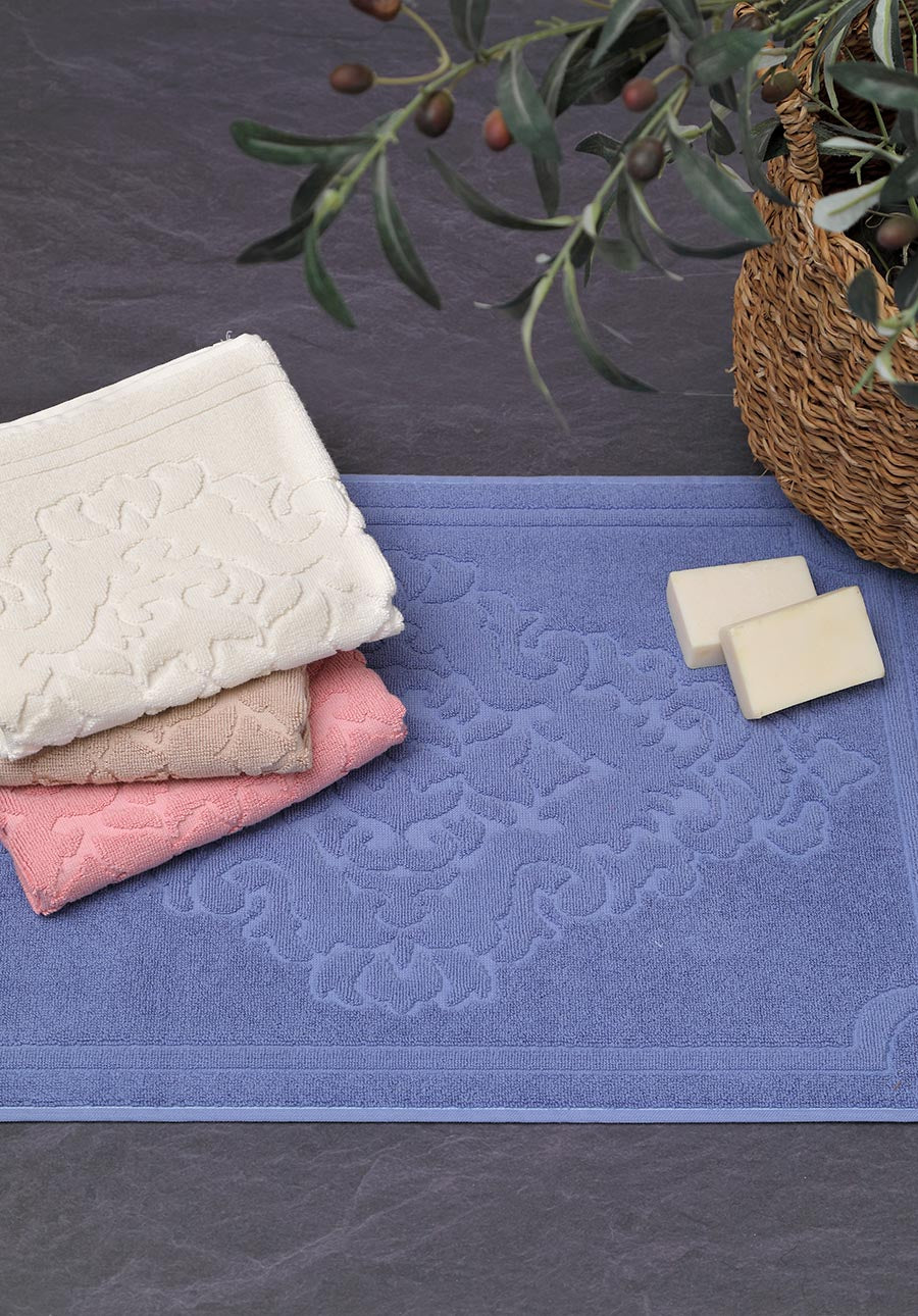 Badematte 'Ornament' aus Frottee – 3er Set
