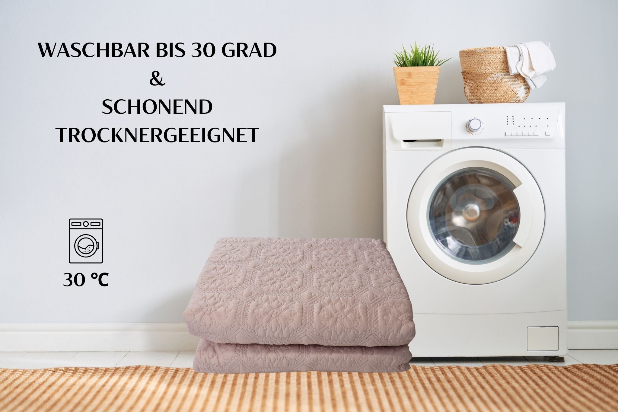 Özdilek bedspread set 'Carmina' in various colours 100% cotton