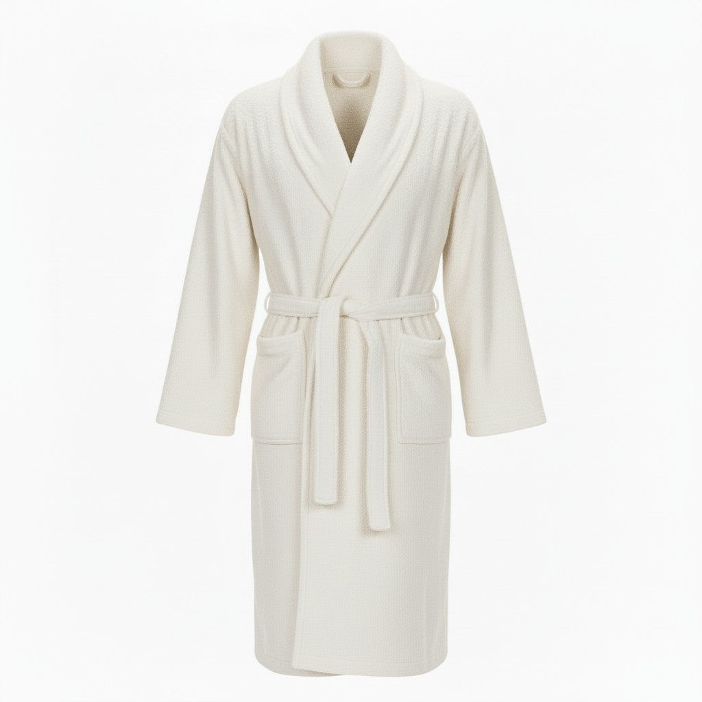 Özdilek Bademantel 'Trendy' mit Schalkragen Saunamantel Sauna Dusche Robe Morgenmantel Hamammantel Unisex