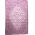 Set of 3 bath mats 'Ornament' made of terry cloth