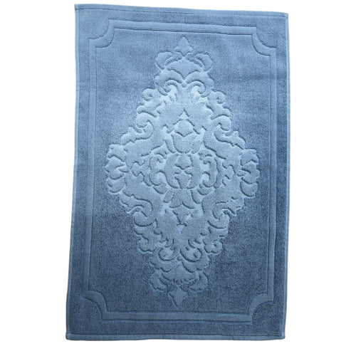Set of 3 bath mats 'Ornament' made of terry cloth