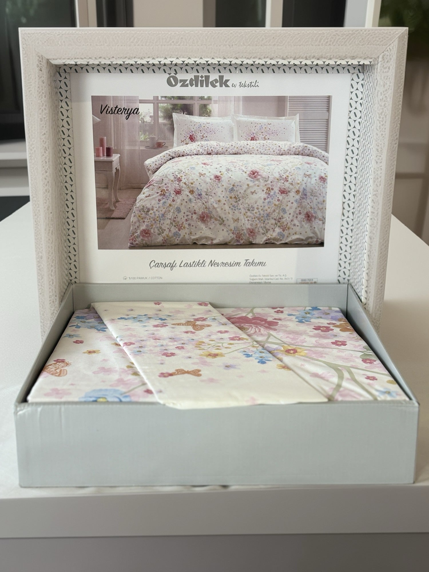Özdilek bed linen set Renforcé 'Visterya' 100% cotton