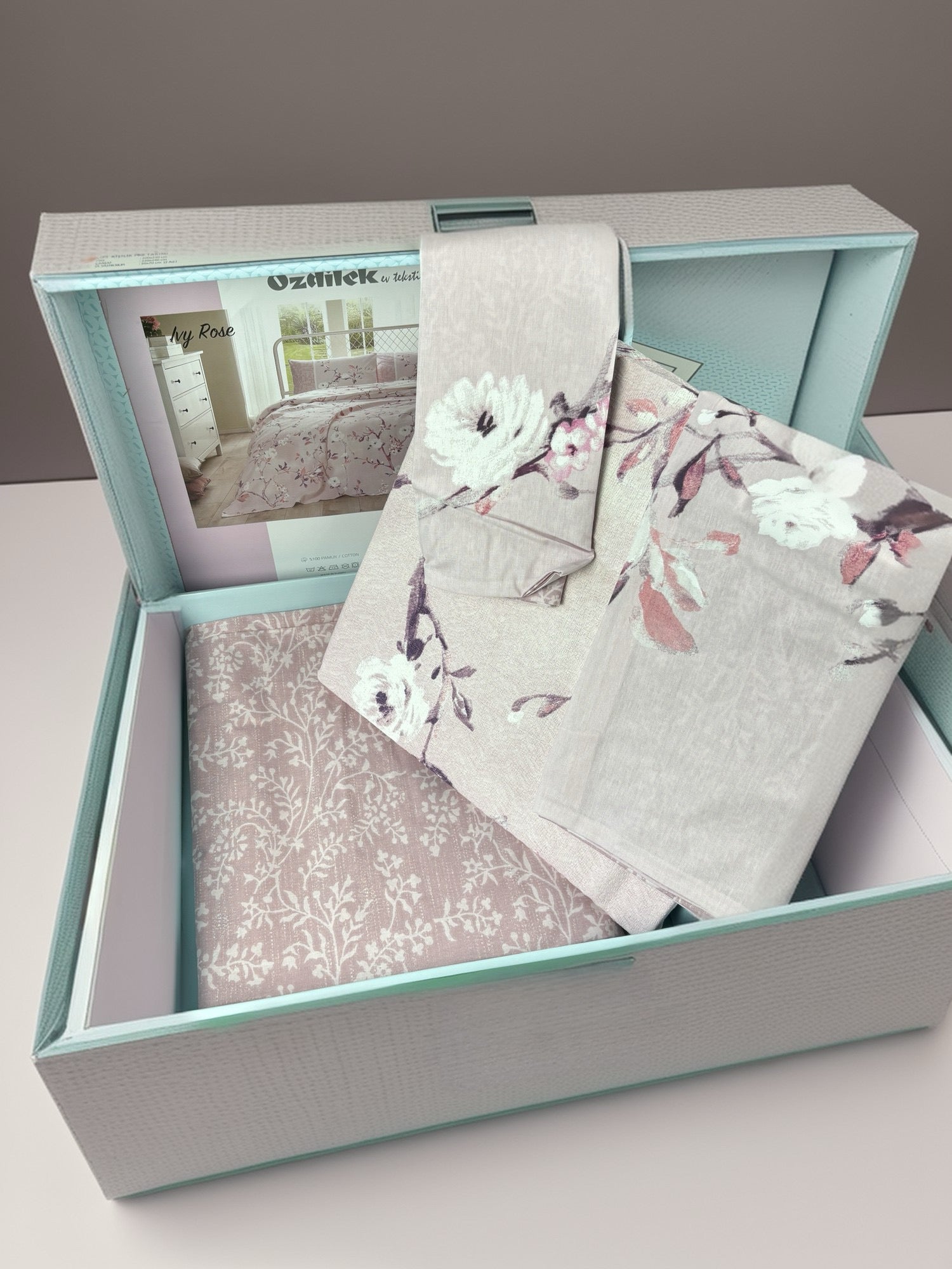 Özdilek Bedspread Set Renforcé 'Ivy Rose' 100% Cotton