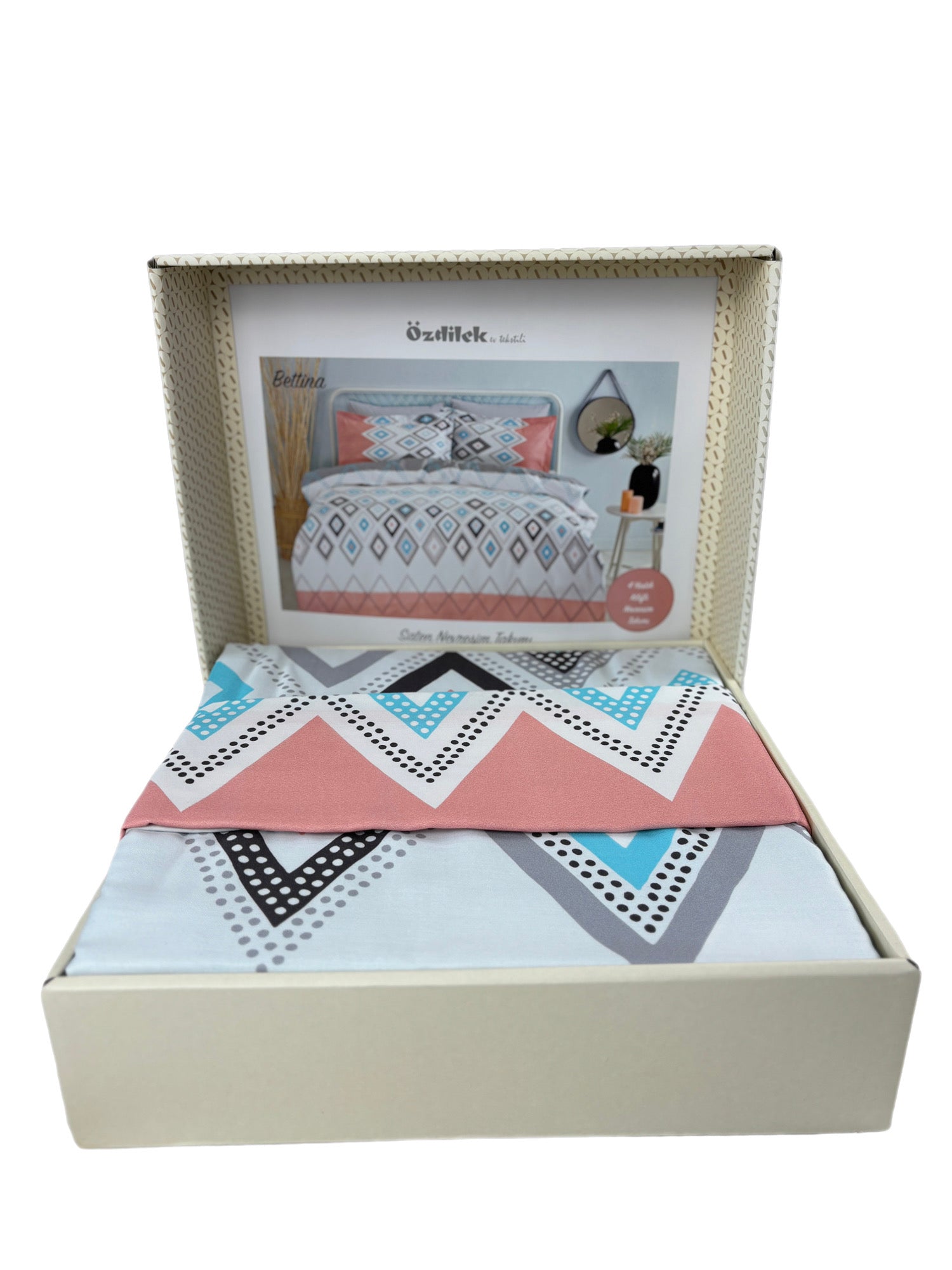 Özdilek bedding set 'Bettina' Double 100% cotton satin