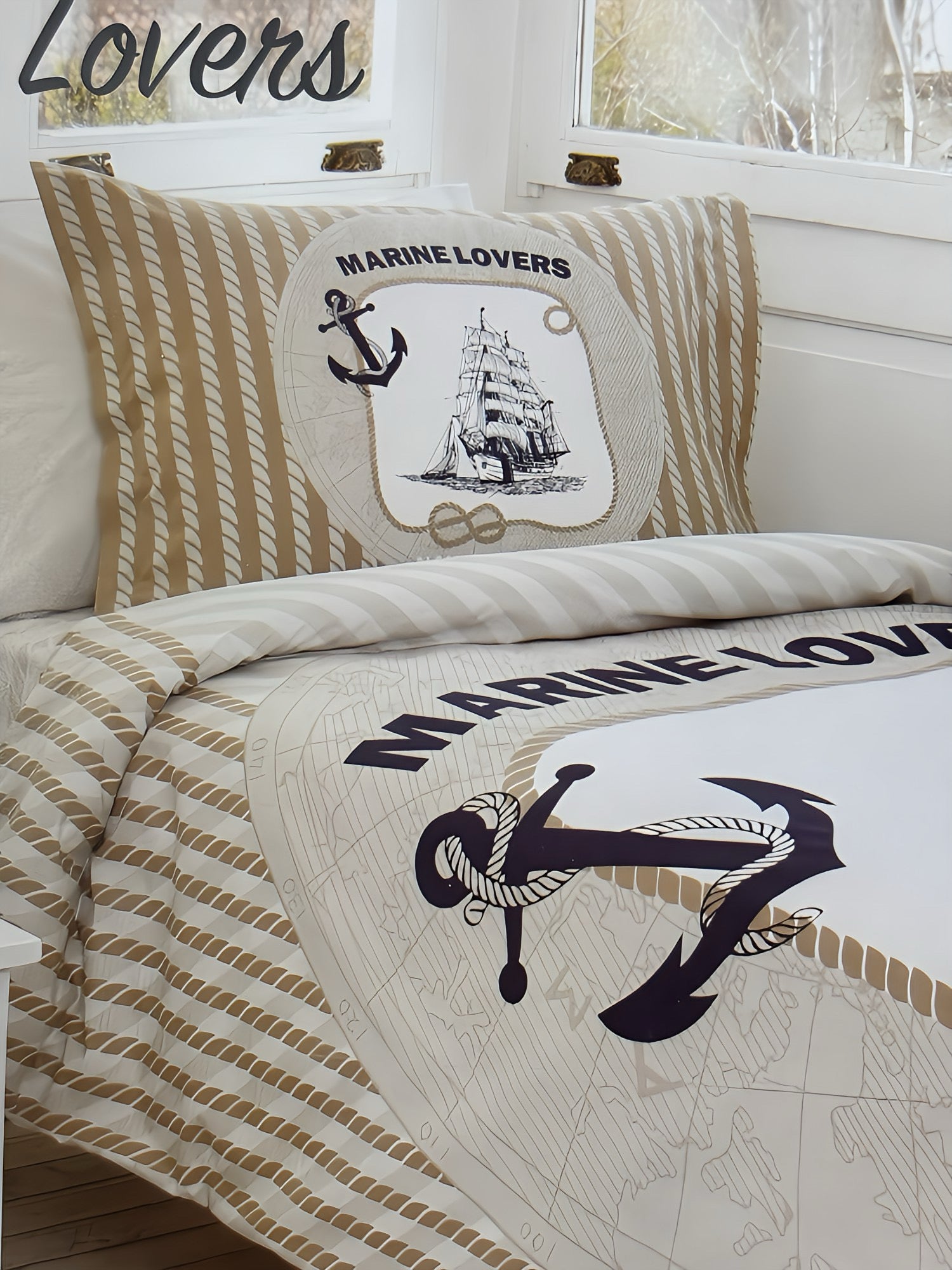 Özdilek bed linen set Renforcé 'Marine Lovers' 100% cotton