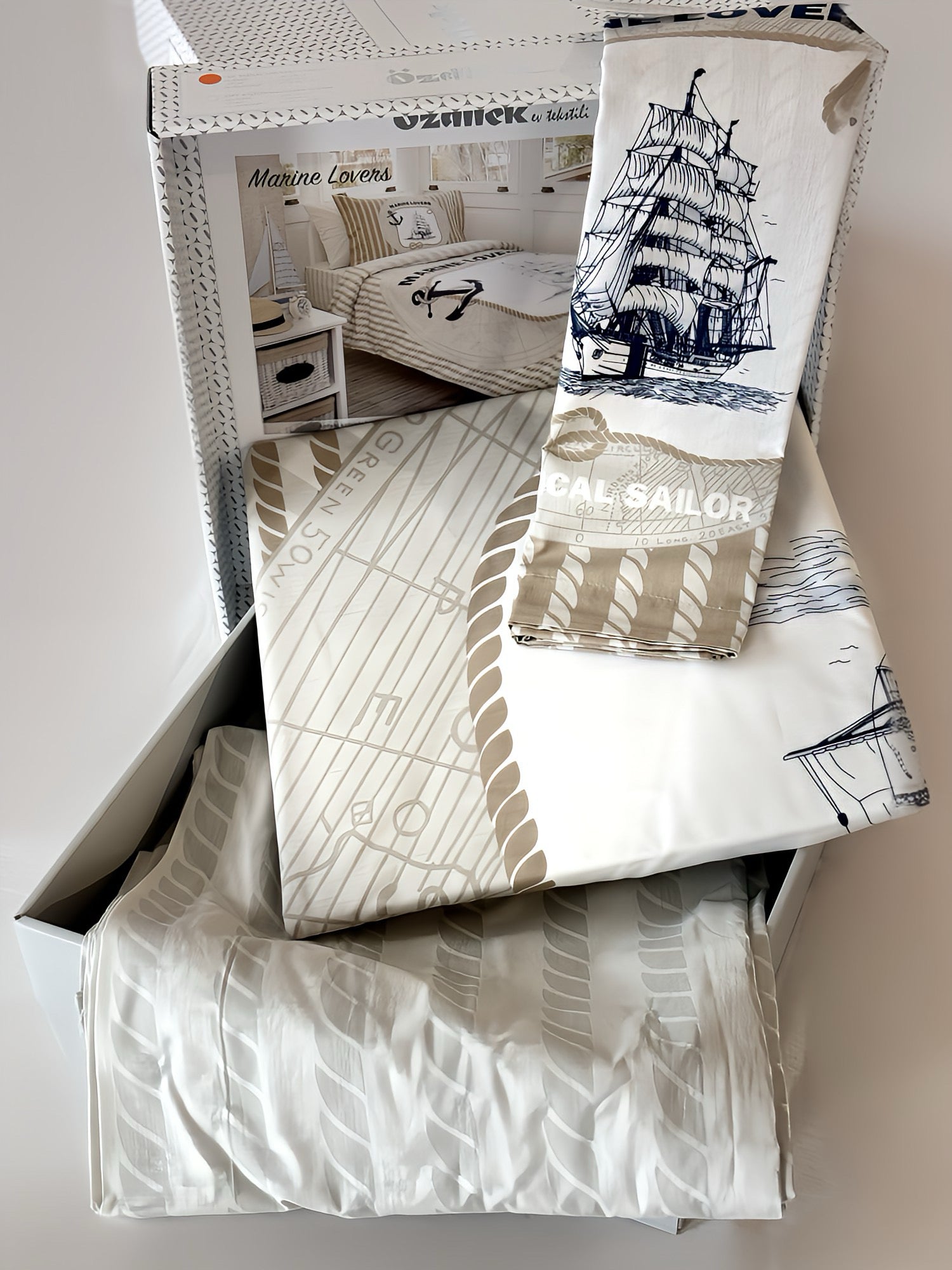 Özdilek bed linen set Renforcé 'Marine Lovers' 100% cotton