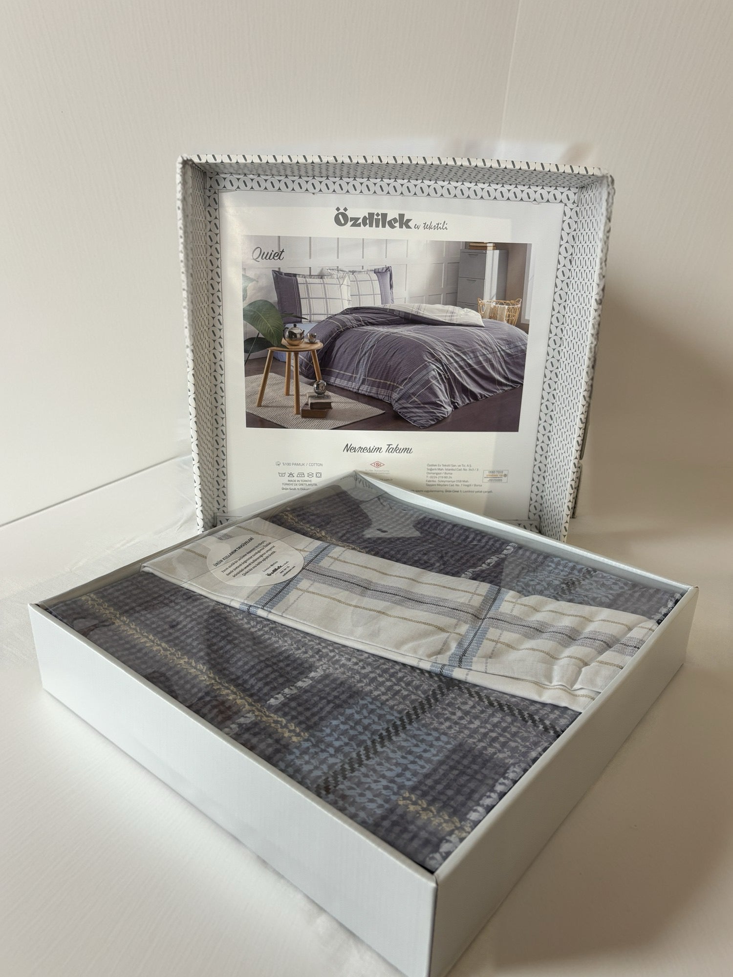 Özdilek bed linen set Renforcé 'Mor Quiet' 100% cotton