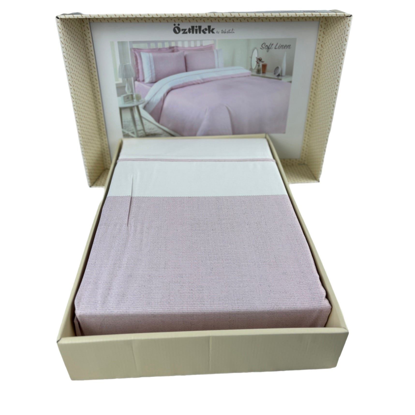 Özdilek bed linen set cotton satin 'Soft Linen' 100% cotton