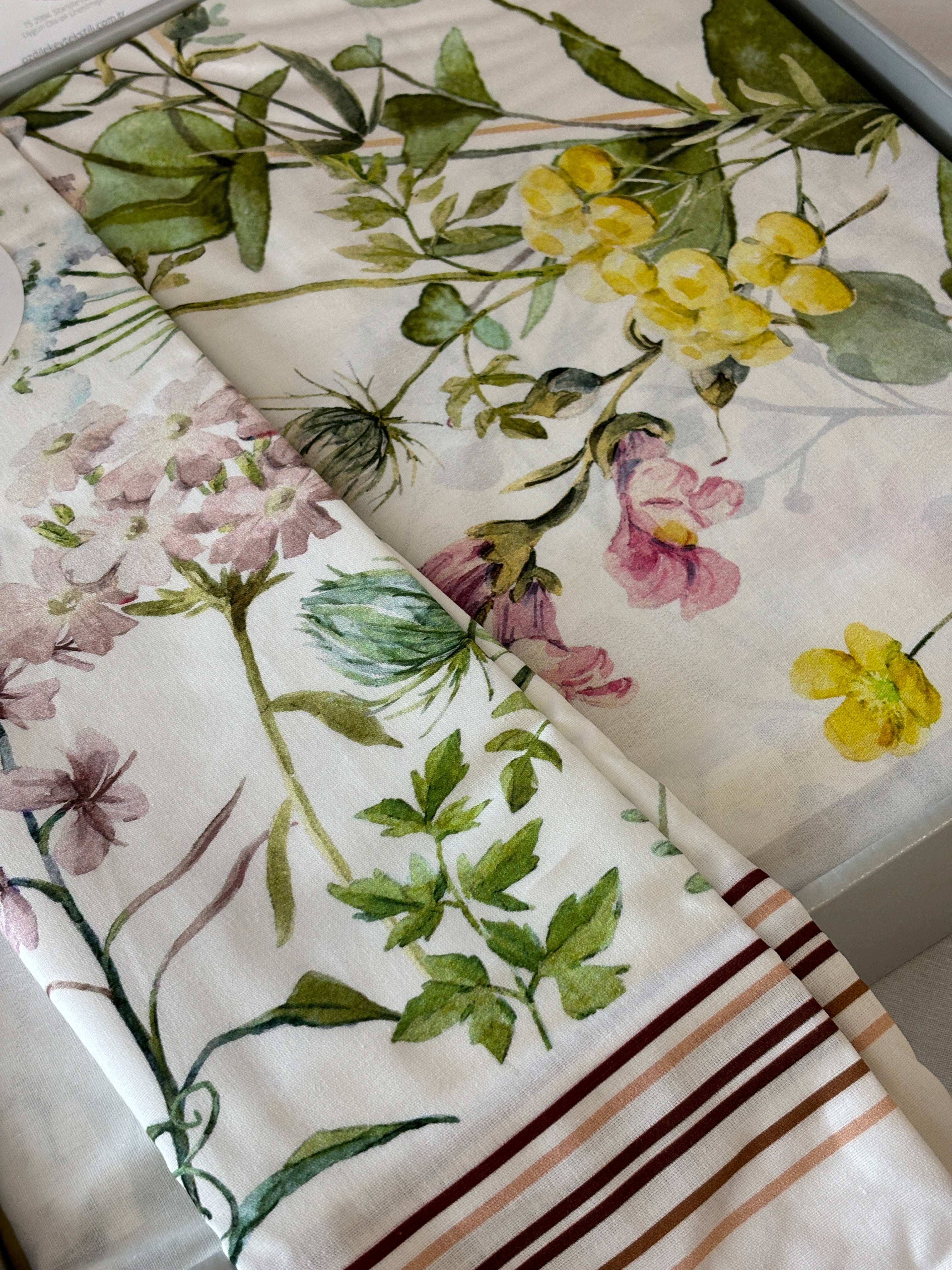 Özdilek bed linen set Renforcé 'Jardin De Flor' 100% cotton