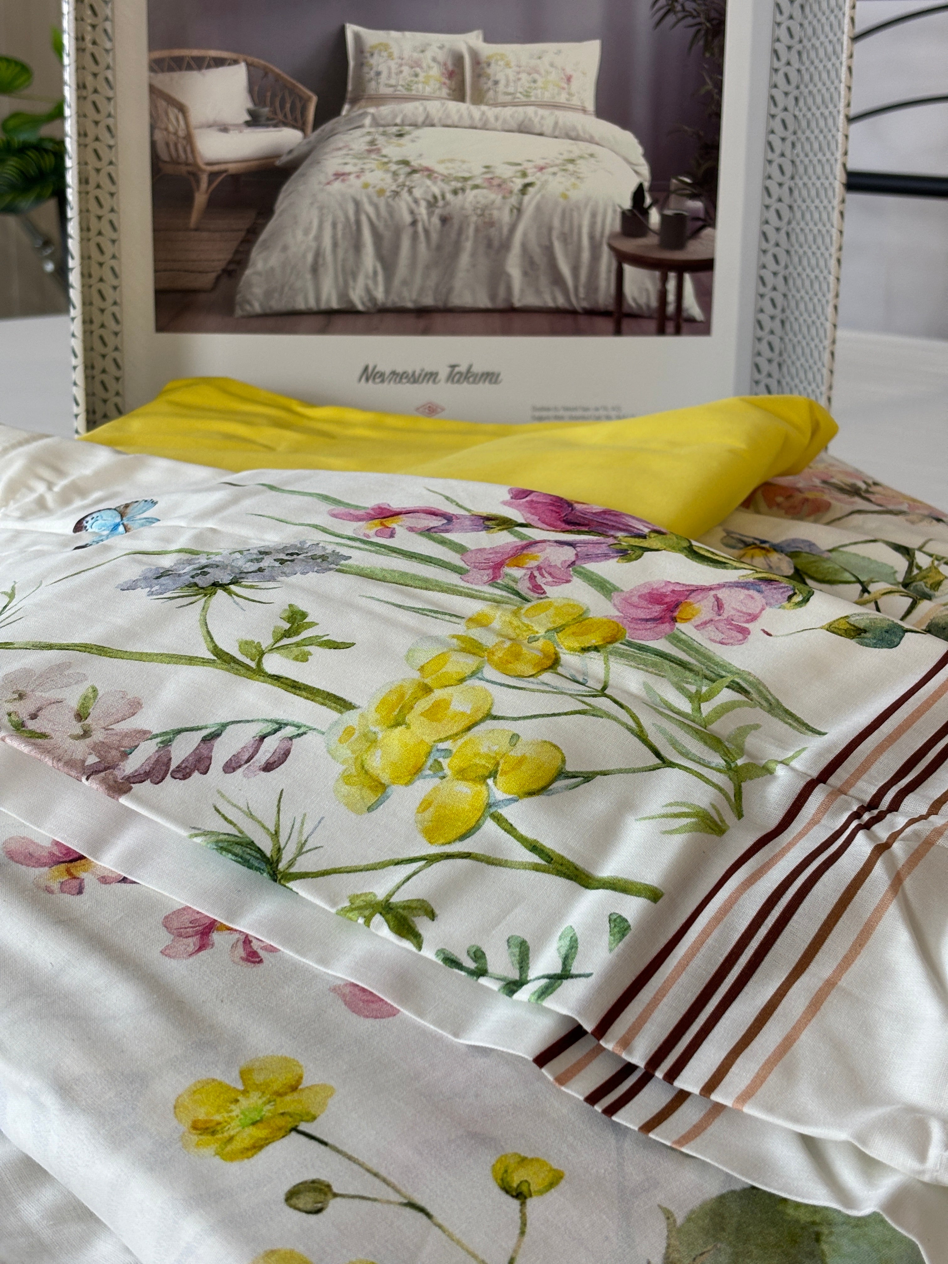 Özdilek bed linen set Renforcé 'Jardin De Flor' 100% cotton