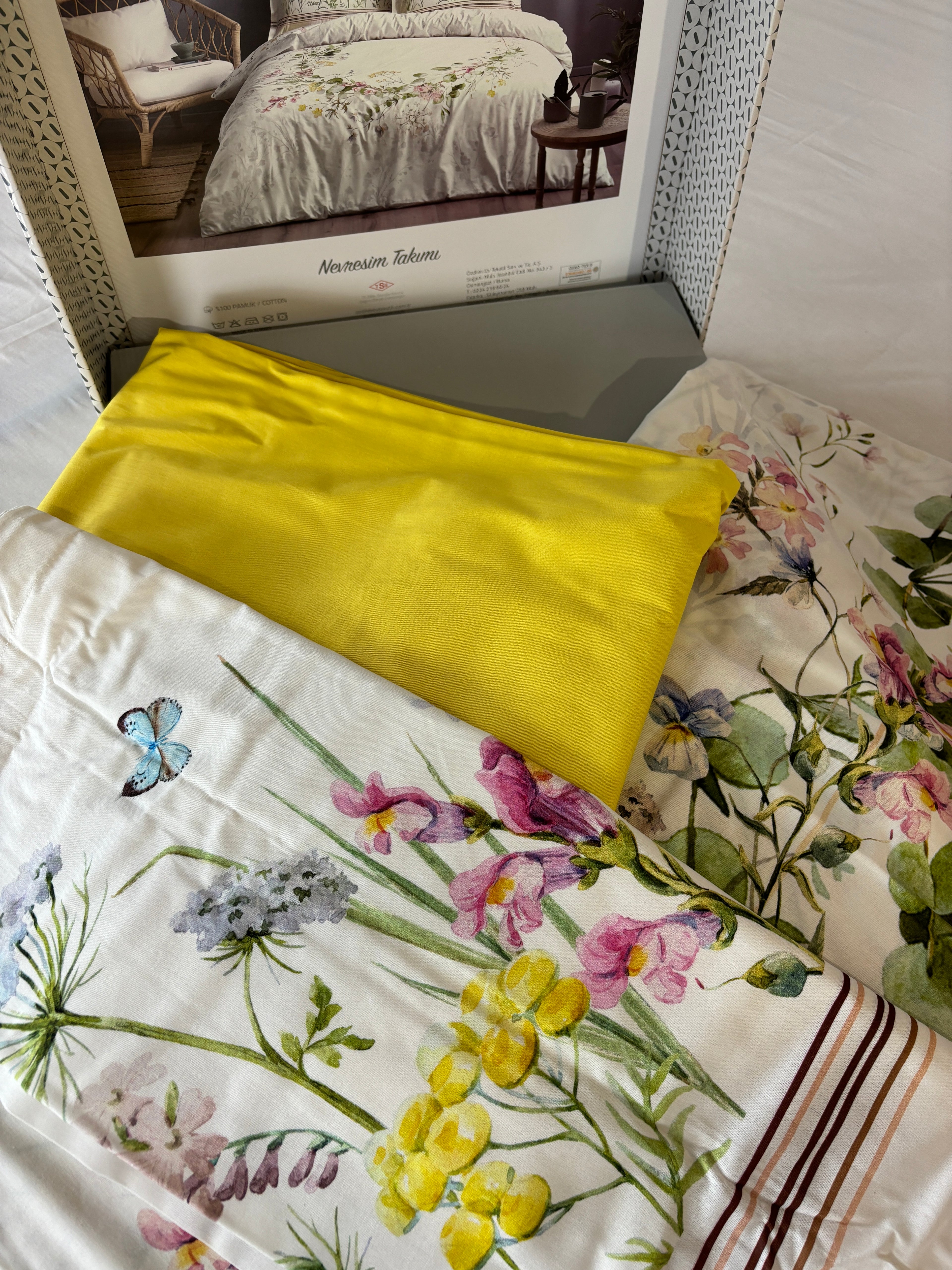 Özdilek bed linen set Renforcé 'Jardin De Flor' 100% cotton