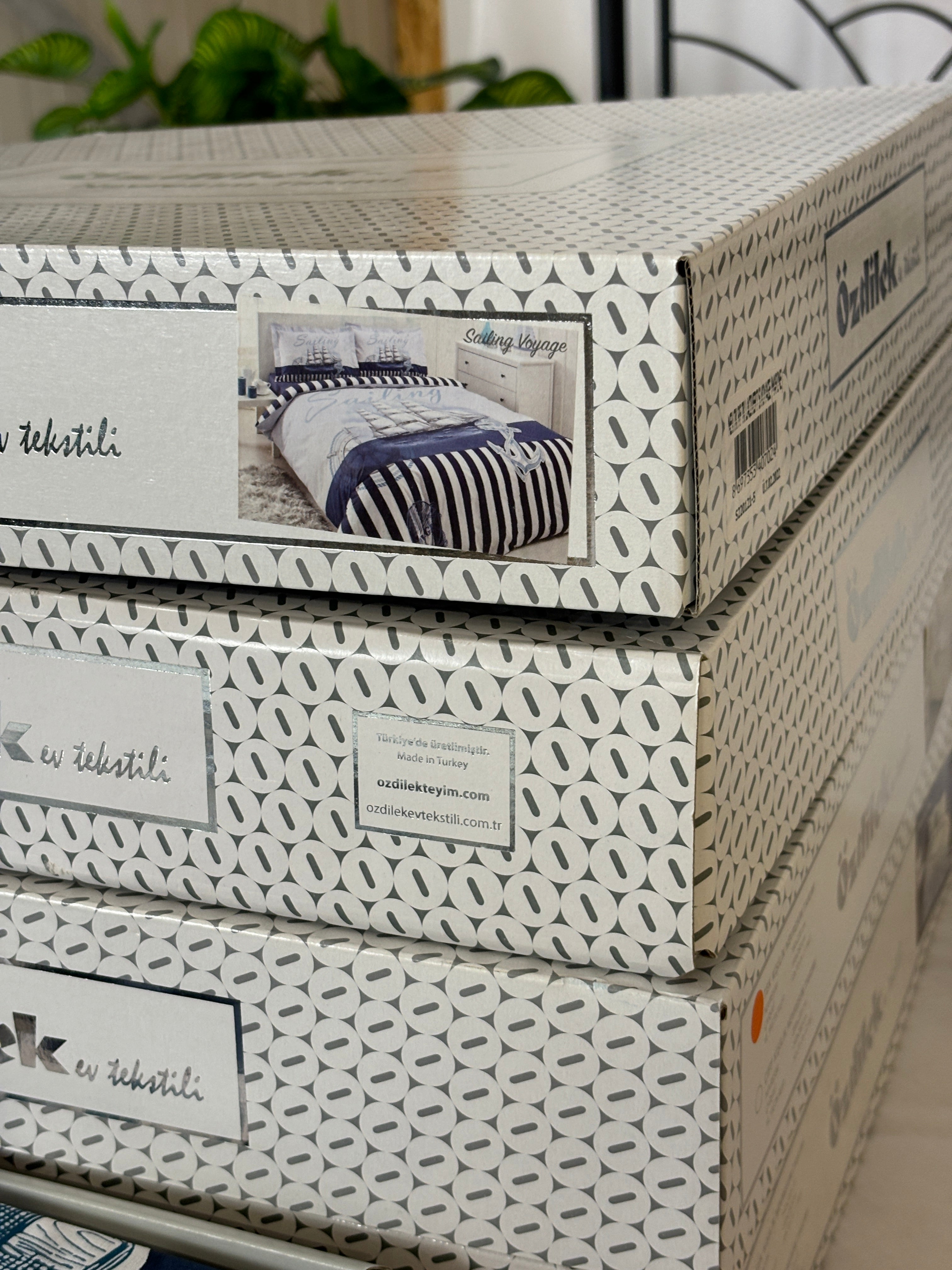 Özdilek bed linen set Renforcé 'Sailing Voyage' 100% cotton