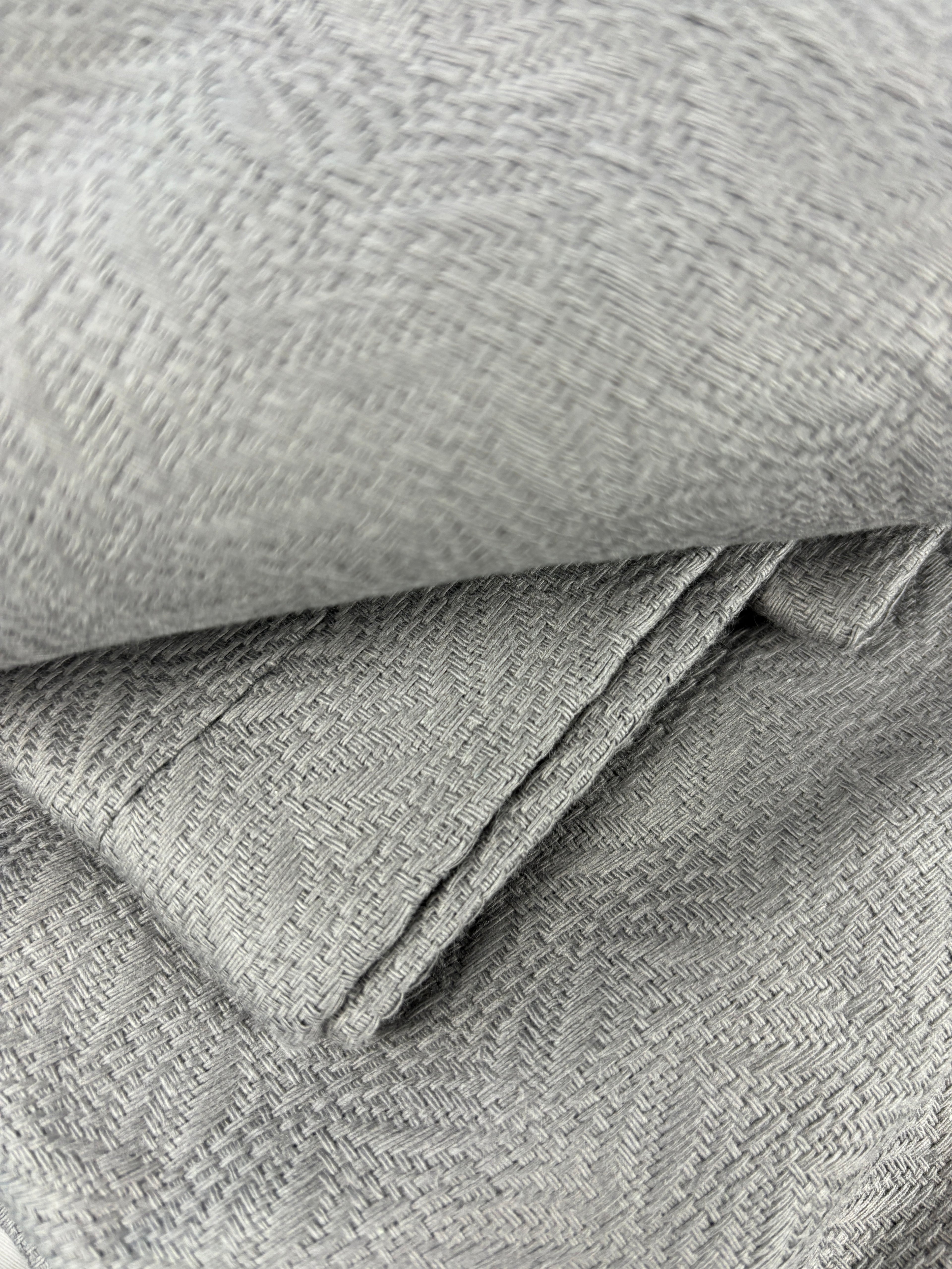 Özdilek Bedspread Set Pique Renforcé 'Anthracite' 100% Cotton