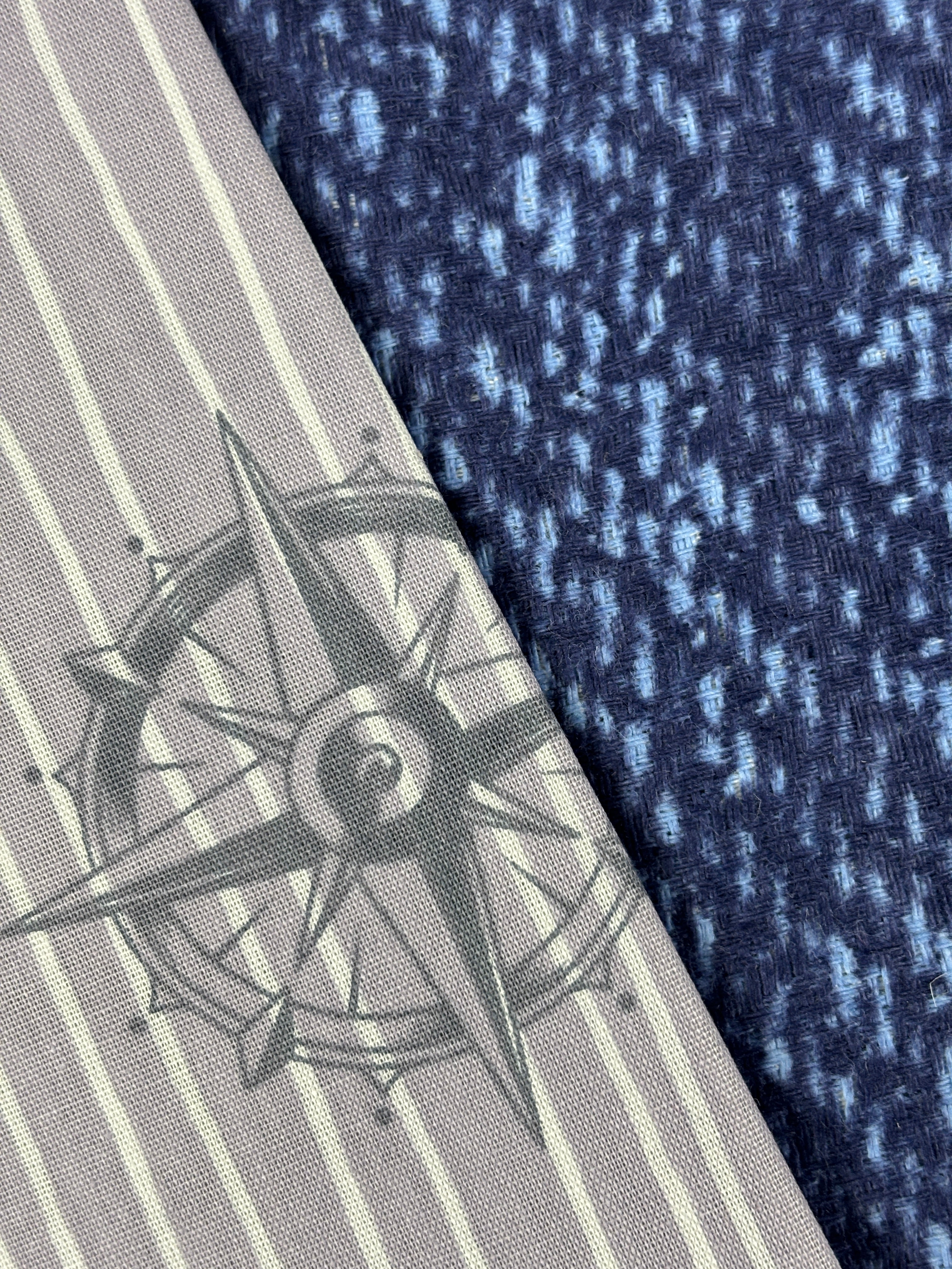 Özdilek Bedspread Set Renforcé 'Anchor Denim' 100% Cotton