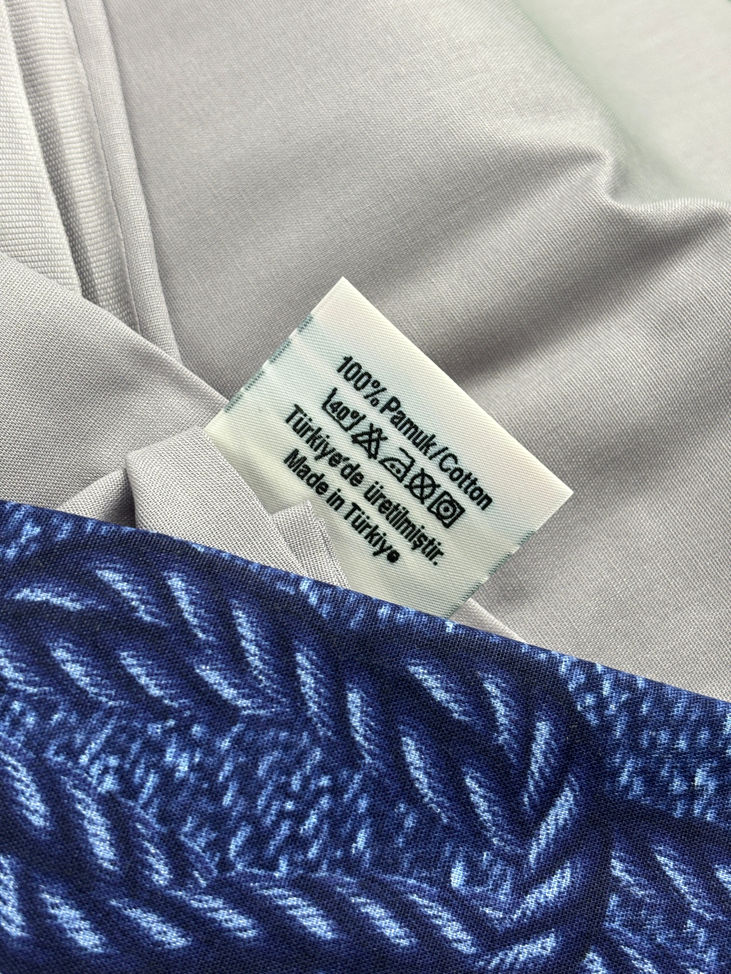 Özdilek Bedspread Set Renforcé 'Anchor Denim' 100% Cotton