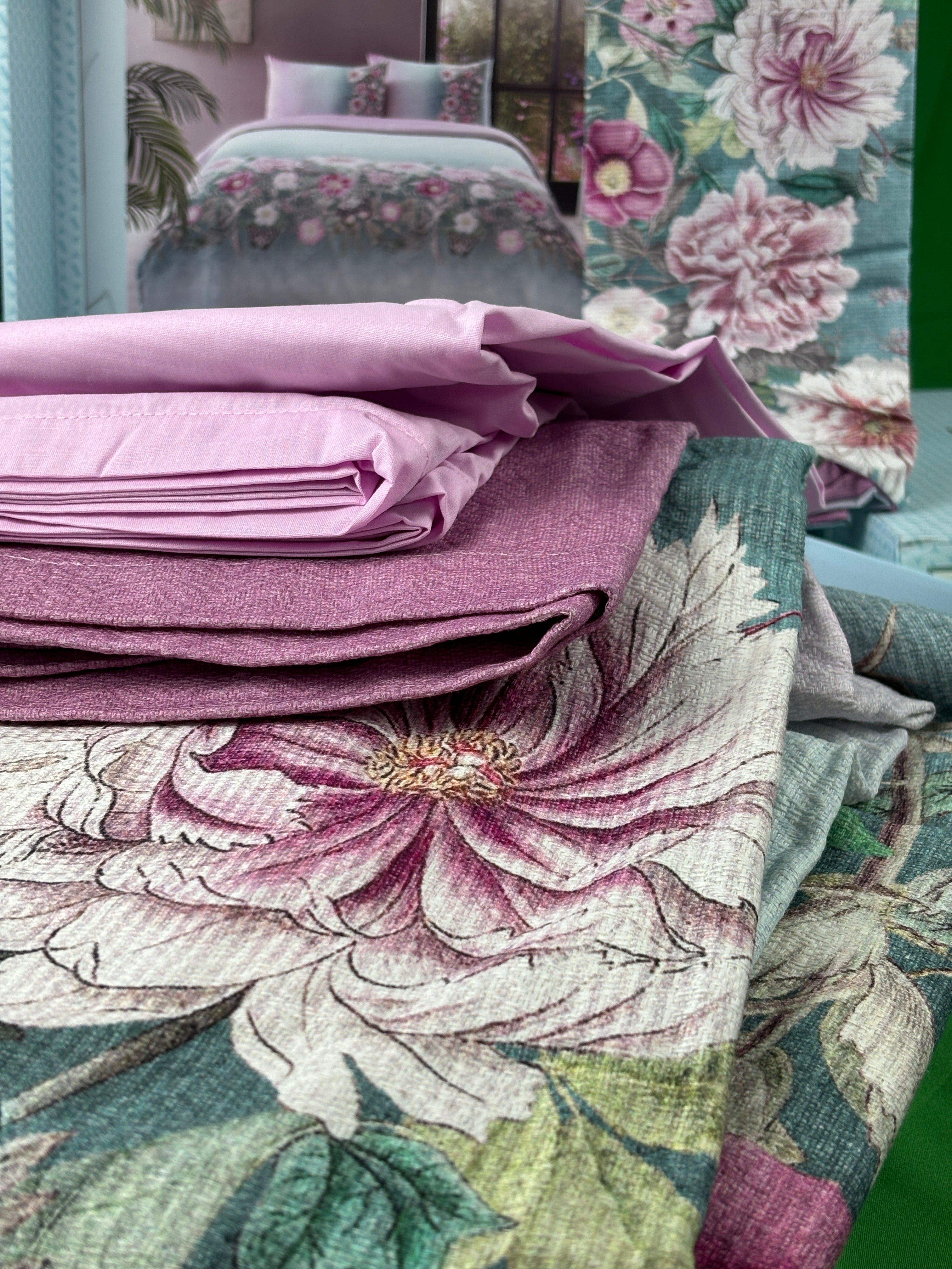 Özdilek Bedspread Set Pique Renforcé 'Crisantemo' 100% Cotton