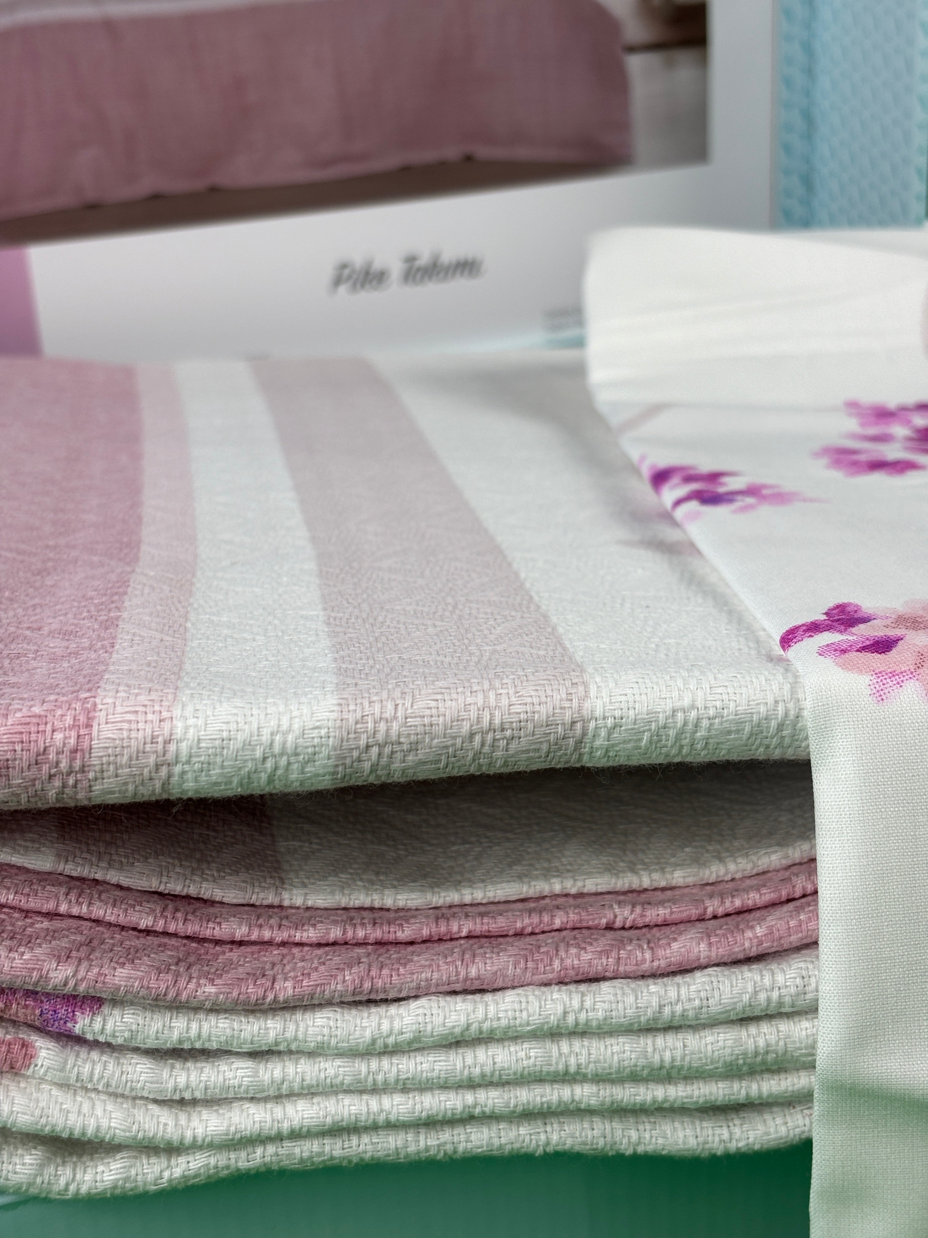 Özdilek Bedspread Set Pique Renforcé 'Florid' 100% Cotton