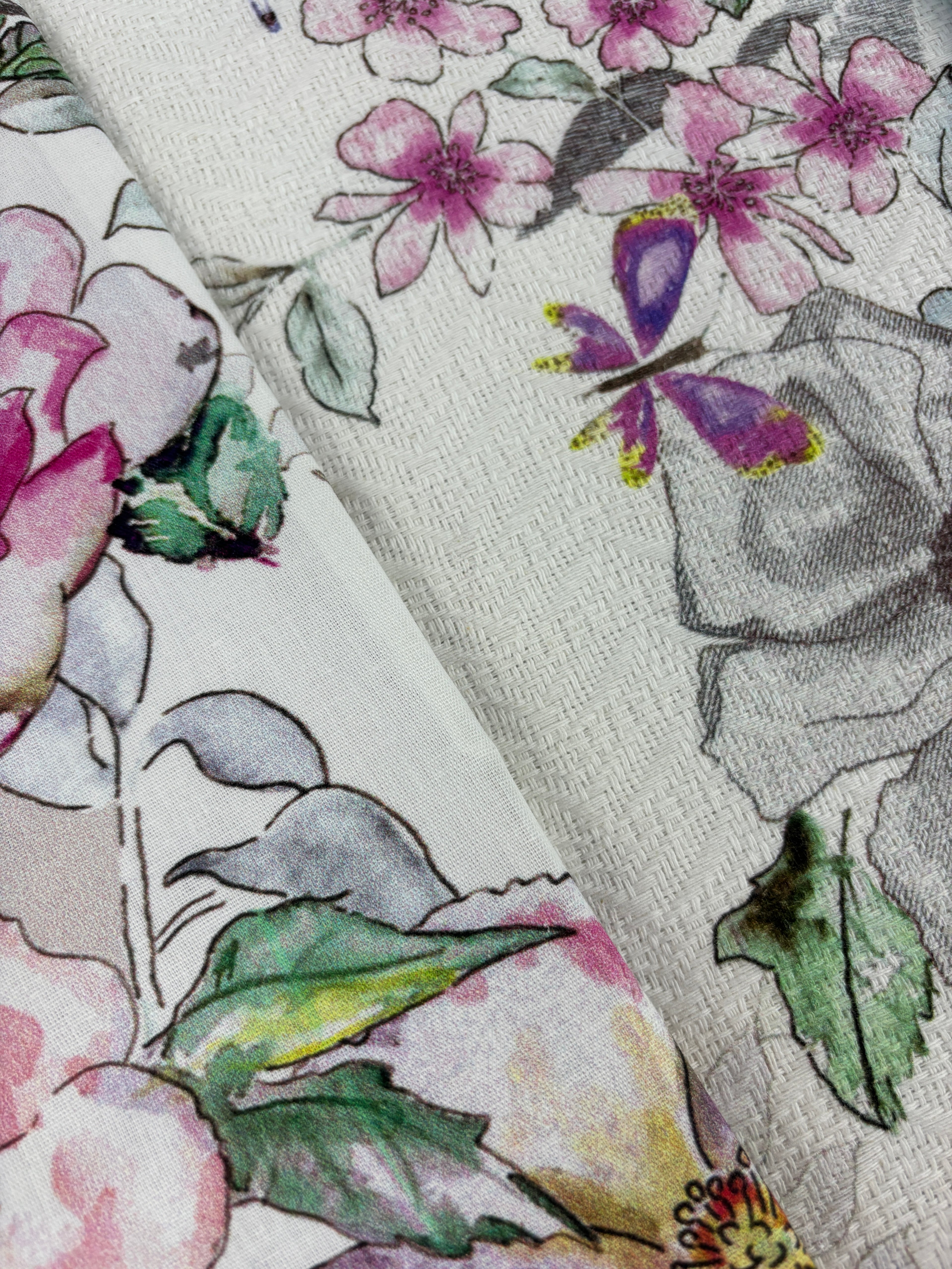 Özdilek Bedspread Set Pique Renforcé 'Mariposa' 100% Cotton