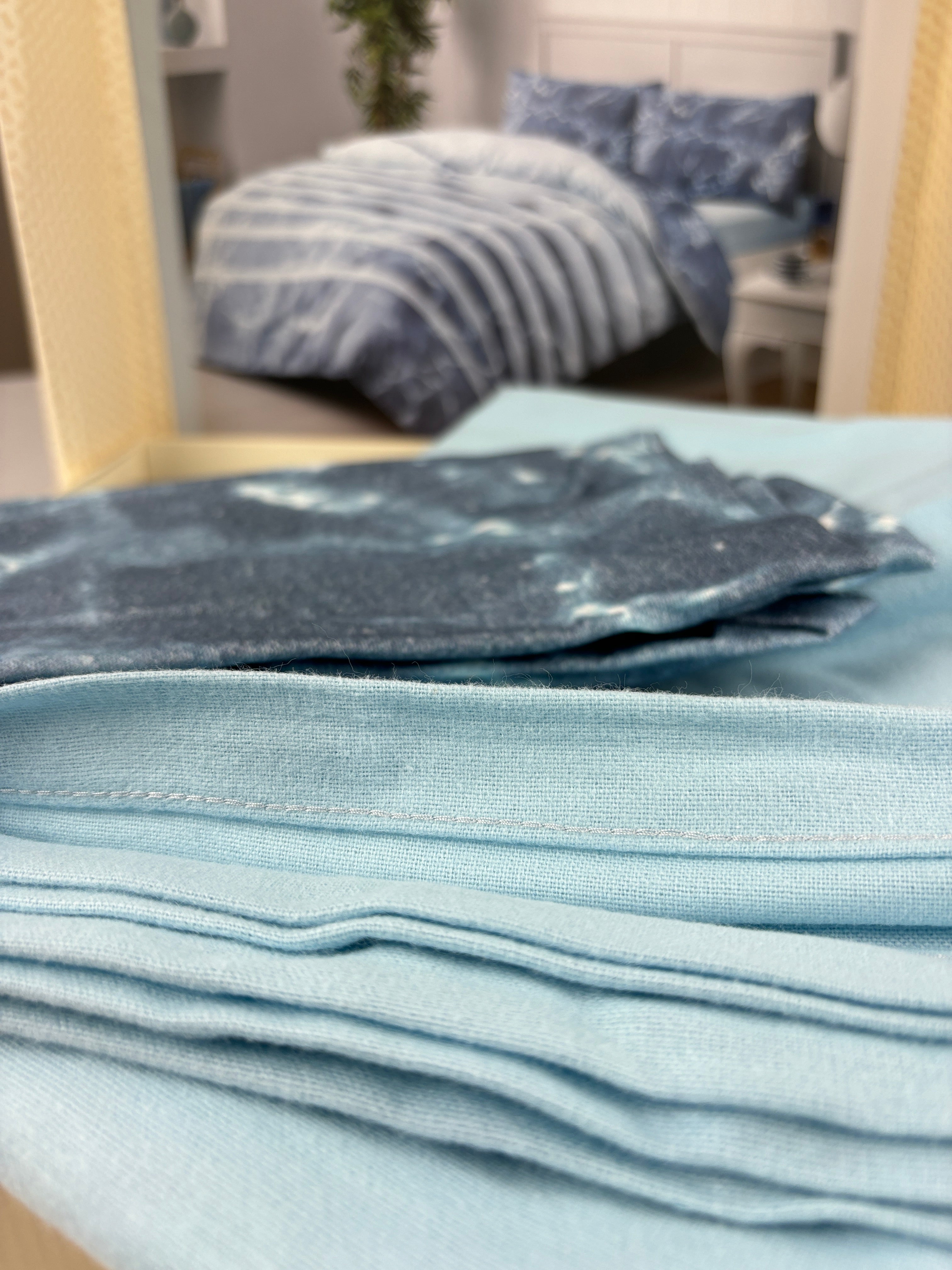 Özdilek bedding set 'Gleam' 100% cotton flannel