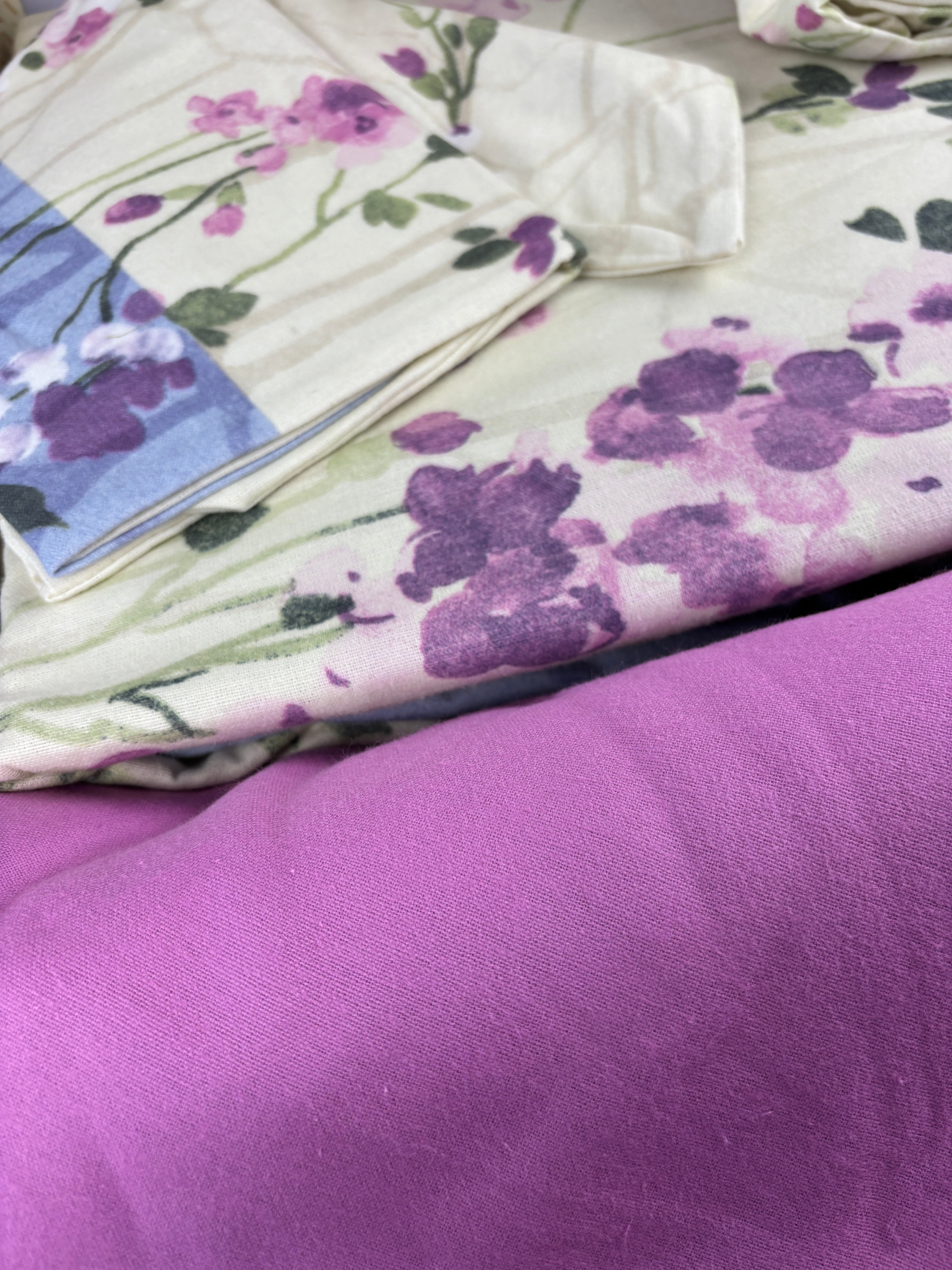 Özdilek bedding set cotton flannel 'Raceme' 100% cotton