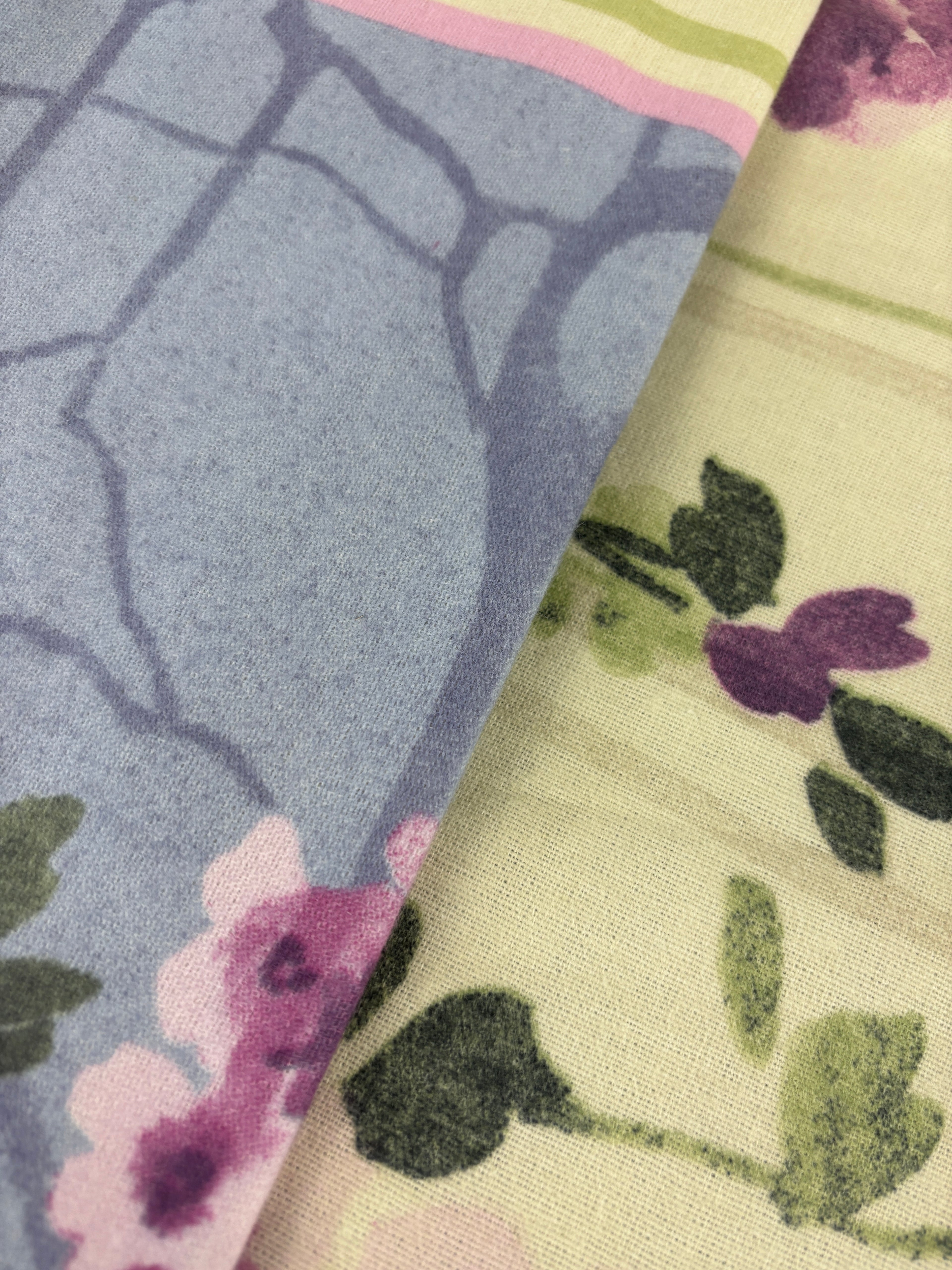Özdilek bedding set cotton flannel 'Raceme' 100% cotton