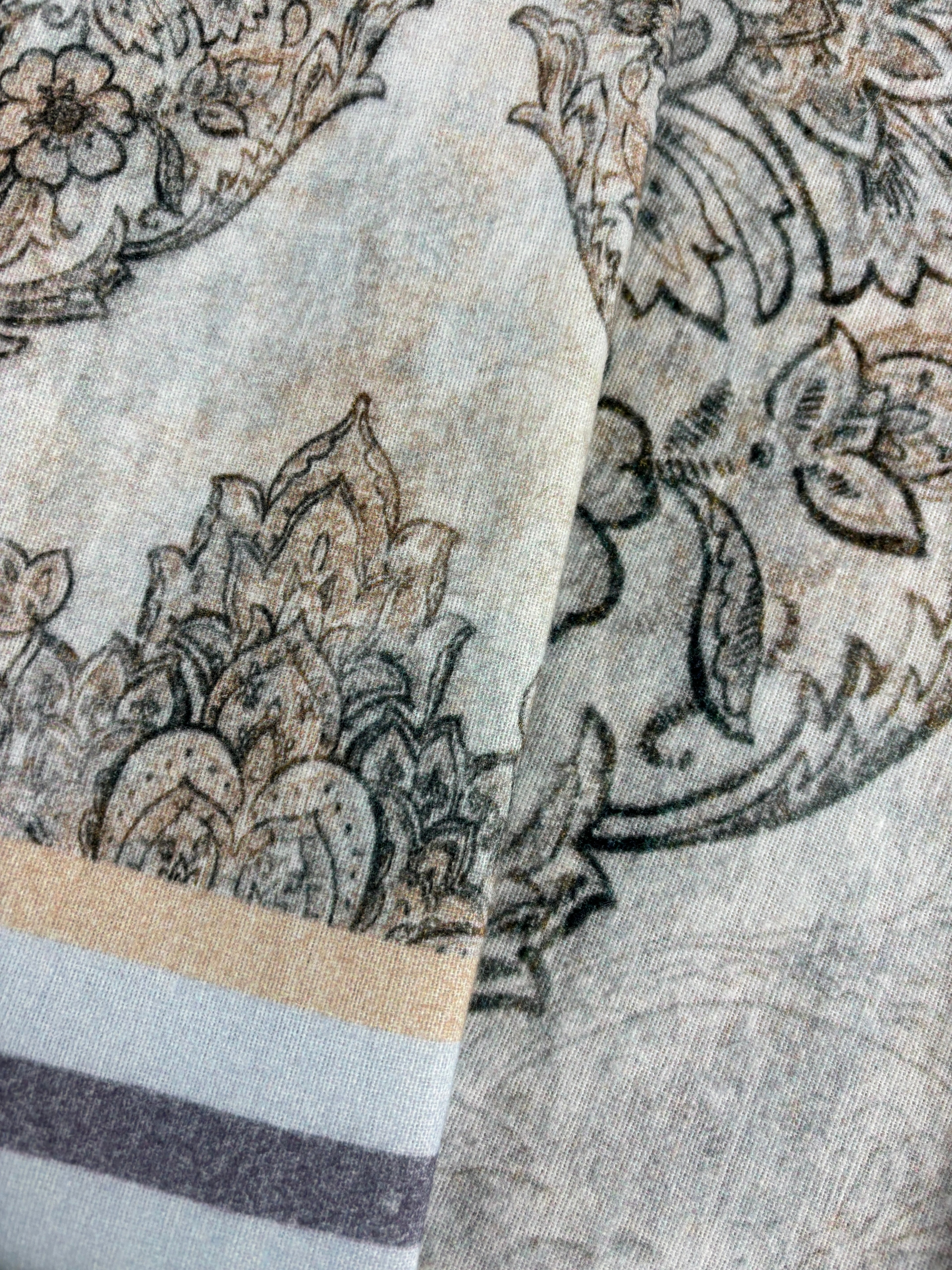 Özdilek bedding set cotton flannel 'Ethnique' 100% cotton flannel