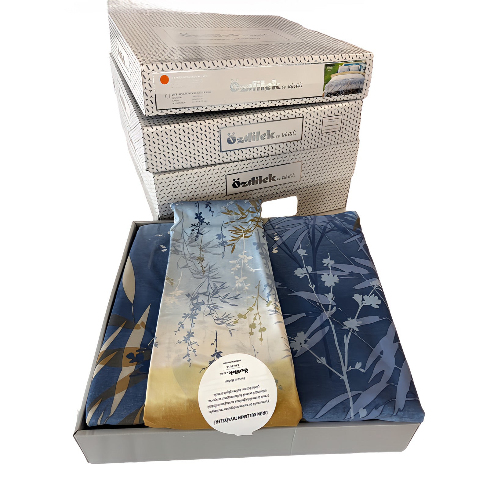 Özdilek bed linen set Renforcé 'Indigo Reeds' 100% cotton