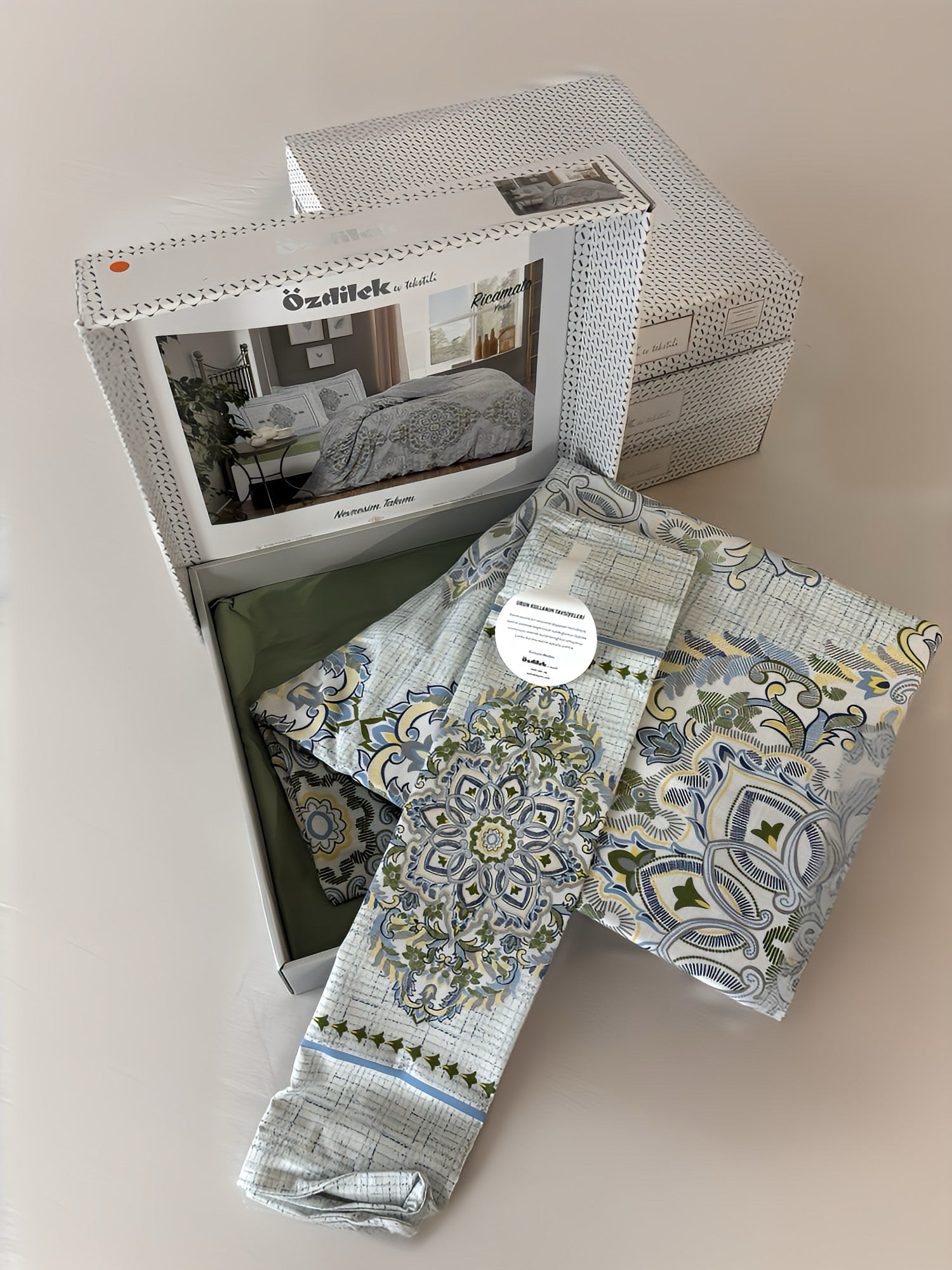 Özdilek bed linen set Renforcé 'Ricamato' 100% cotton