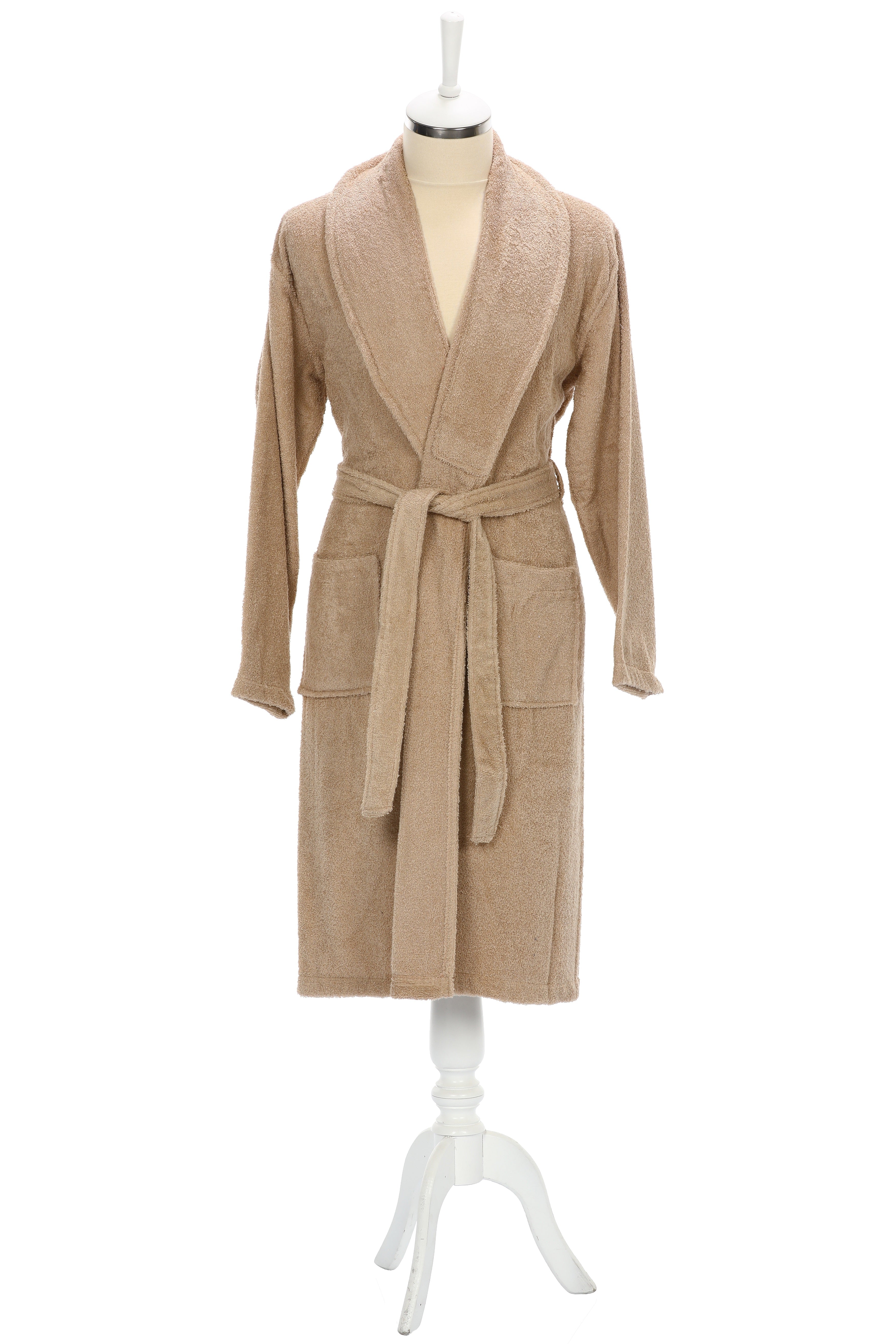 Özdilek Bademantel 'Trendy' mit Schalkragen Saunamantel Sauna Dusche Robe Morgenmantel Hamammantel Unisex