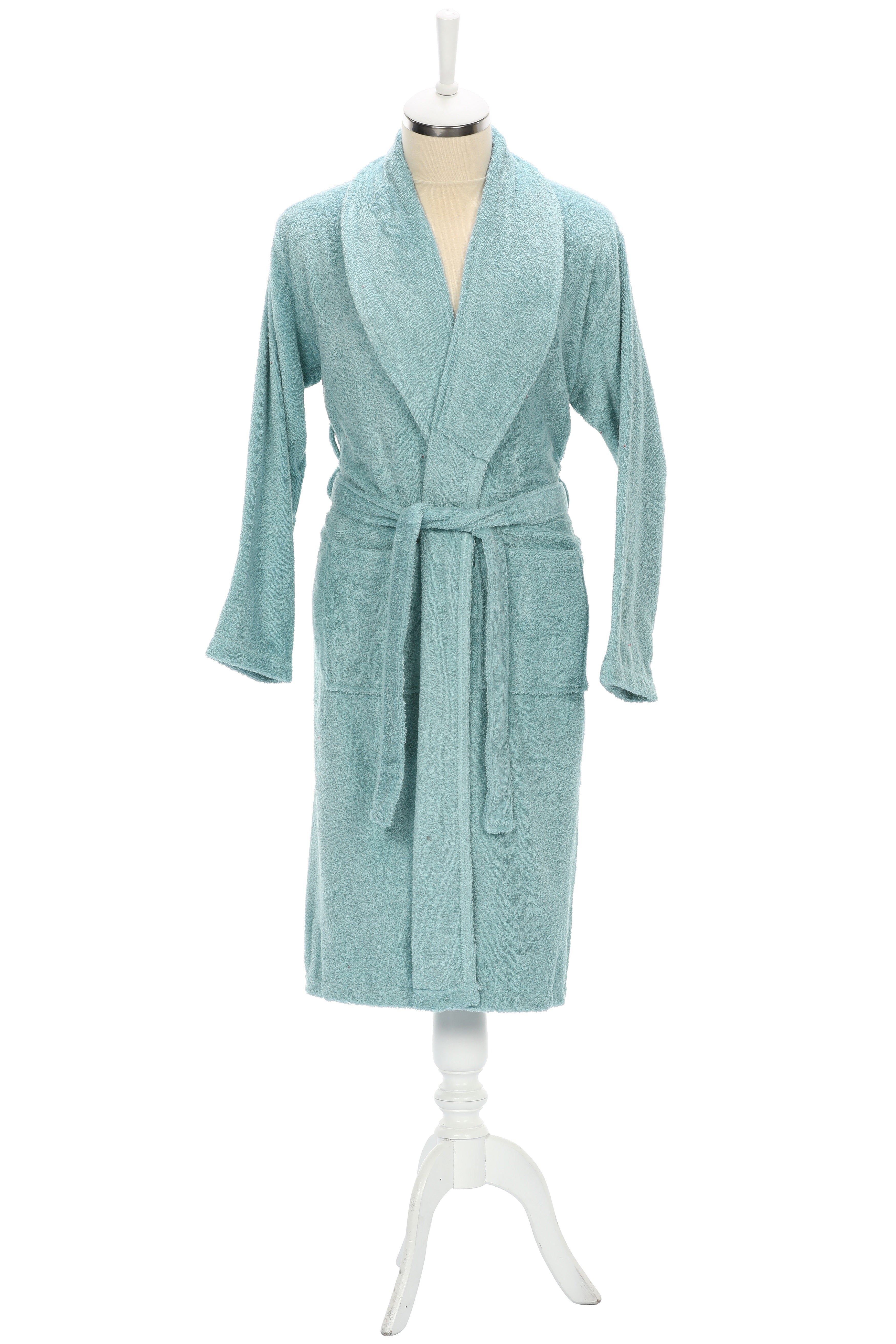 Özdilek Bademantel 'Trendy' mit Schalkragen Saunamantel Sauna Dusche Robe Morgenmantel Hamammantel Unisex