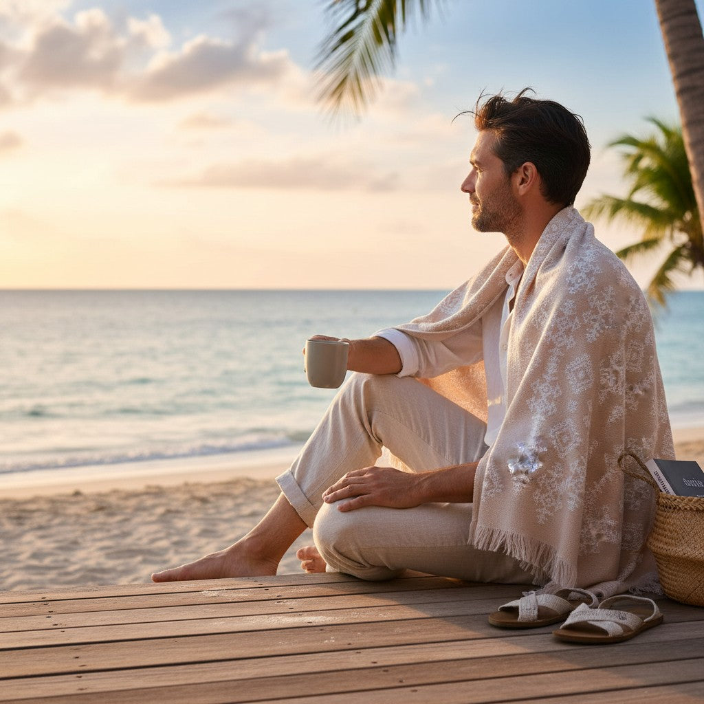 Strandtuch, Hamamtuch, Saunatuch, Pestemal 'Valley'