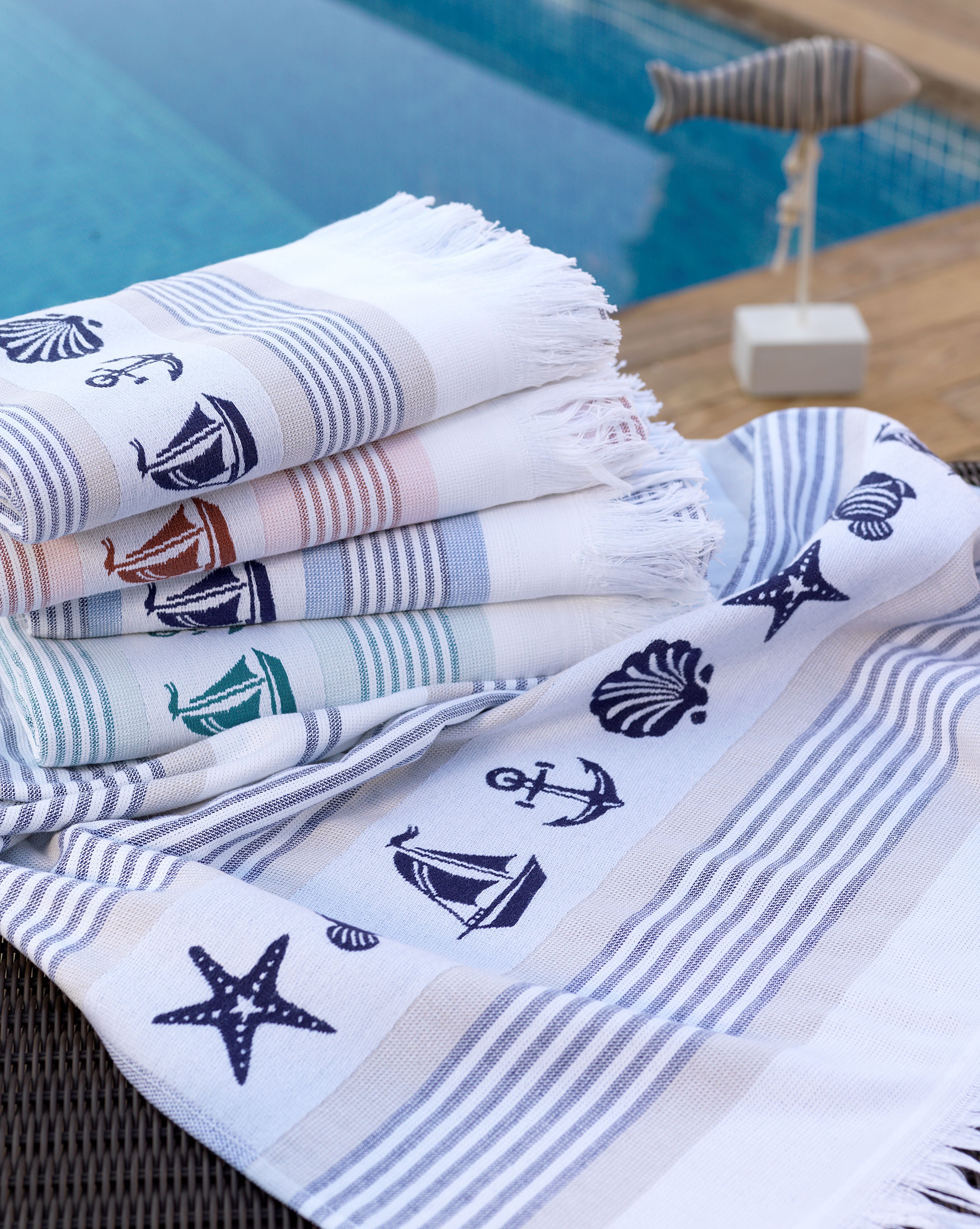 Hand- & Badetuch Pestemal 'Carol'