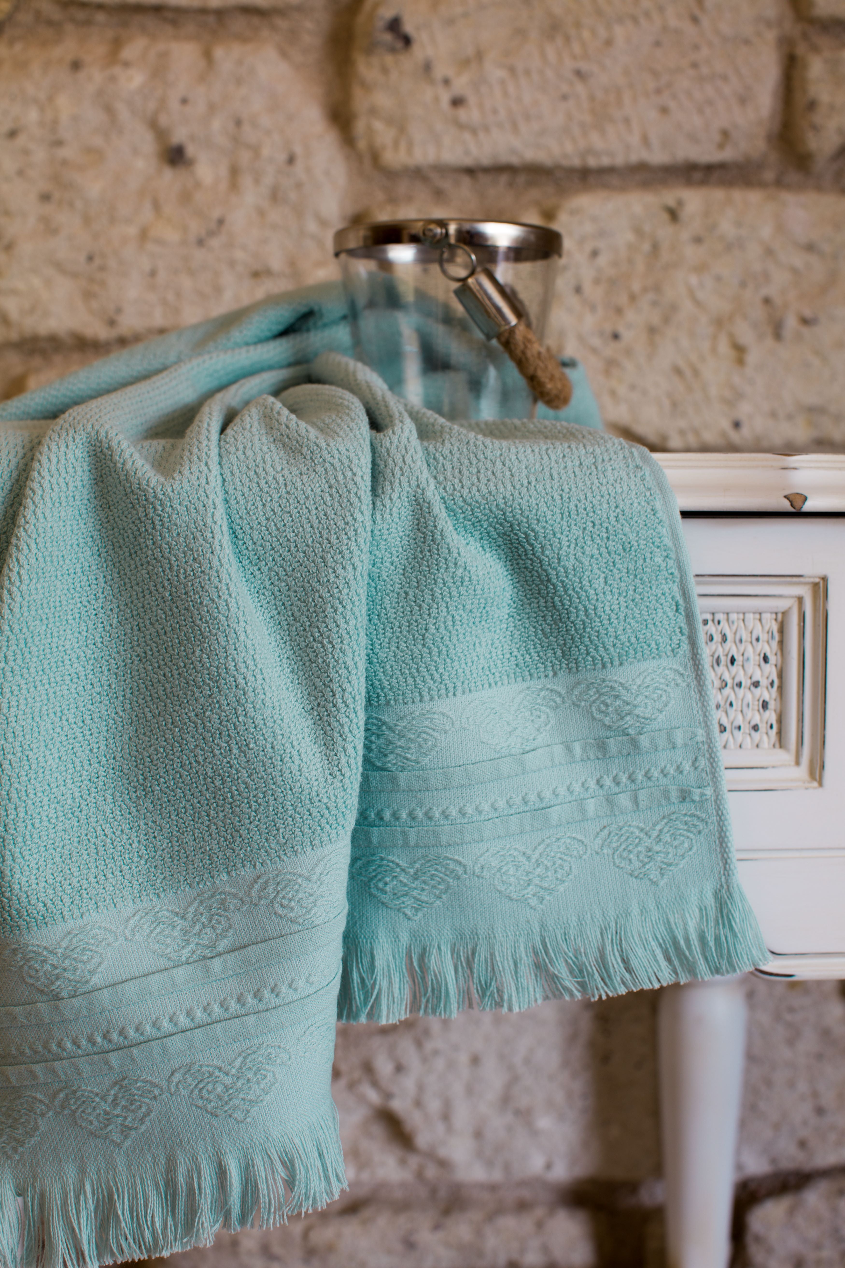 Handtuch & Gästetuch 'Betty' mit Fransen