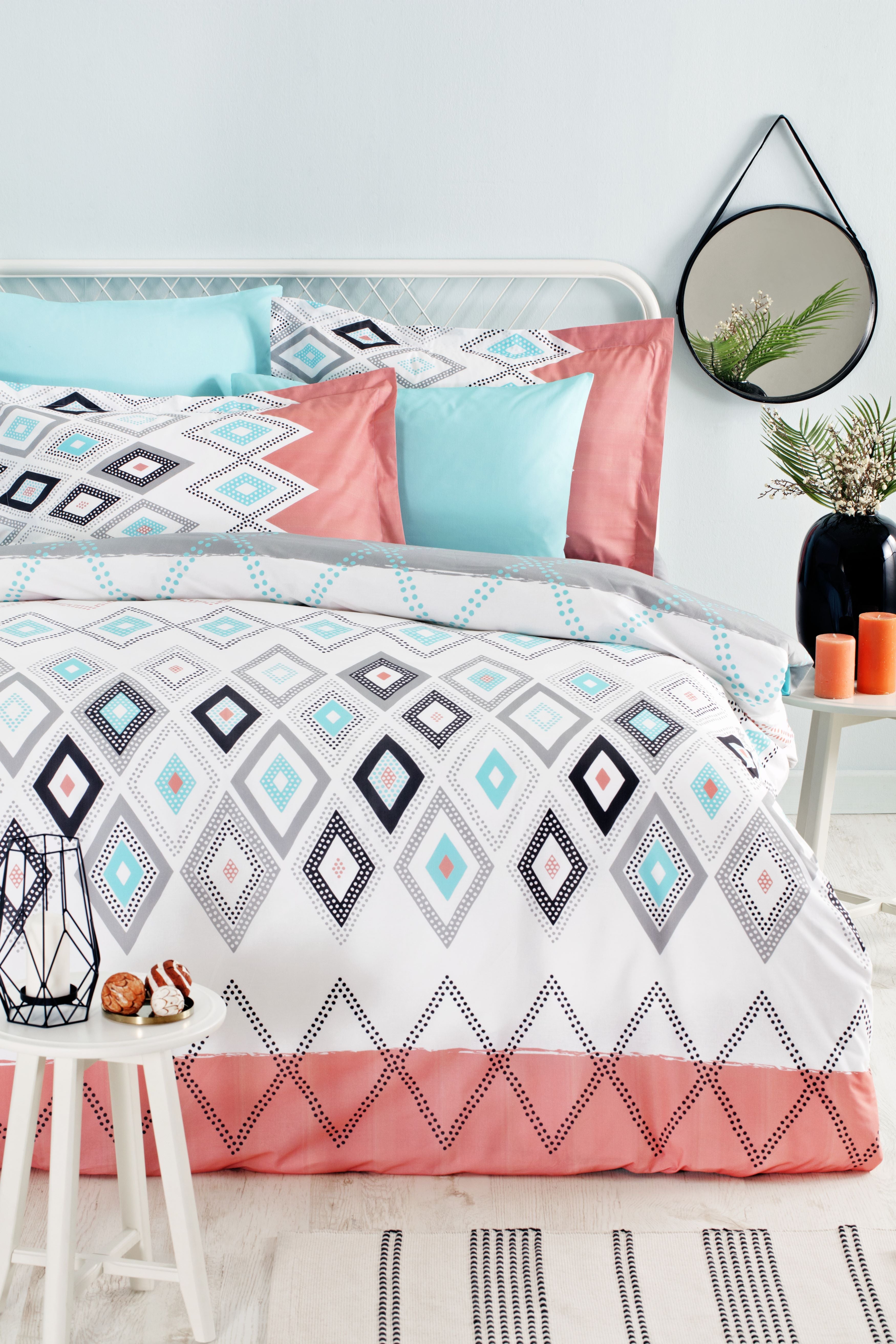 Özdilek bedding set 'Bettina' Double 100% cotton satin