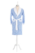 Özdilek bathrobe 'Valley' with shawl collar sauna robe sauna shower robe dressing gown hammam robe unisex