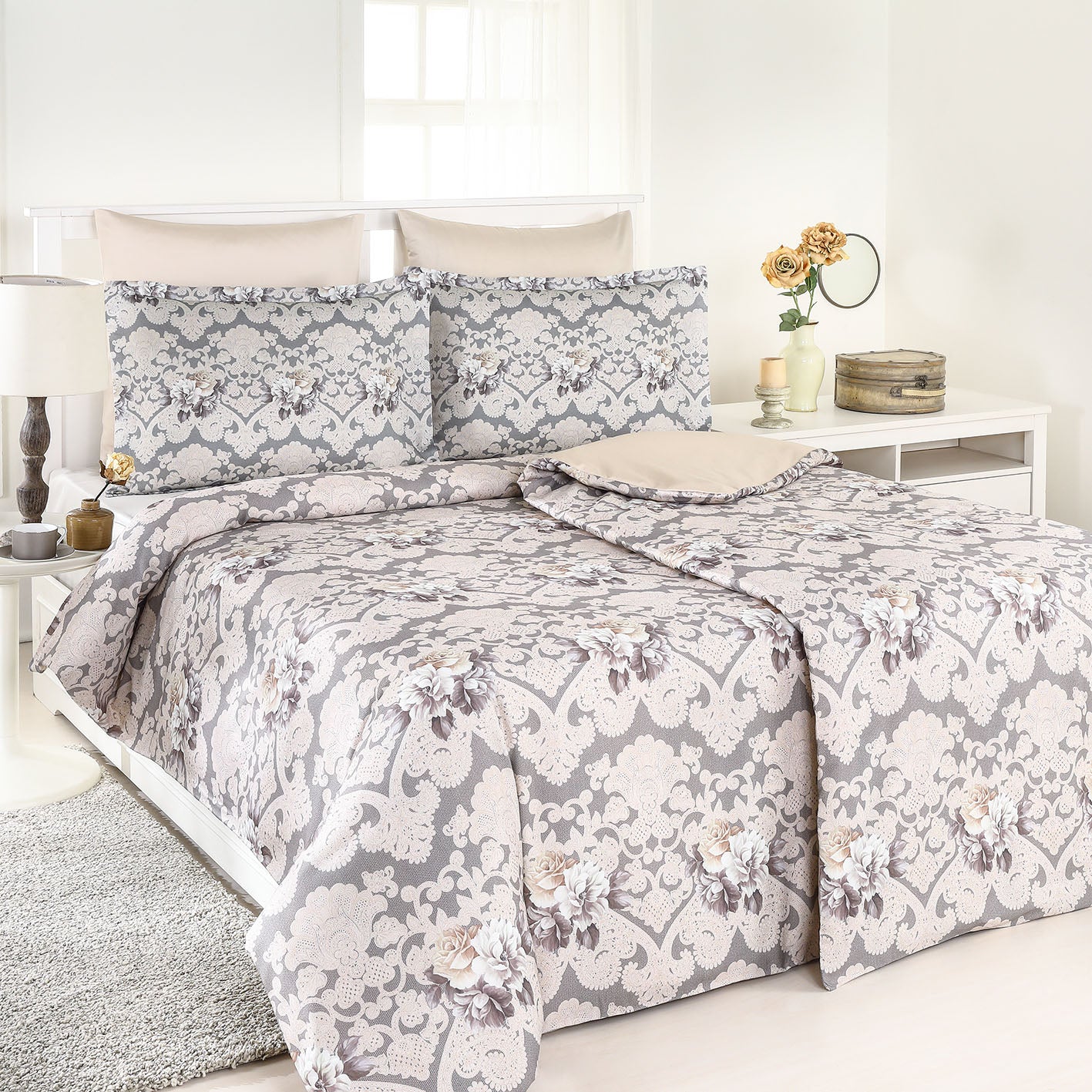 Özdilek bedding set cotton satin 'Evora' 100% cotton