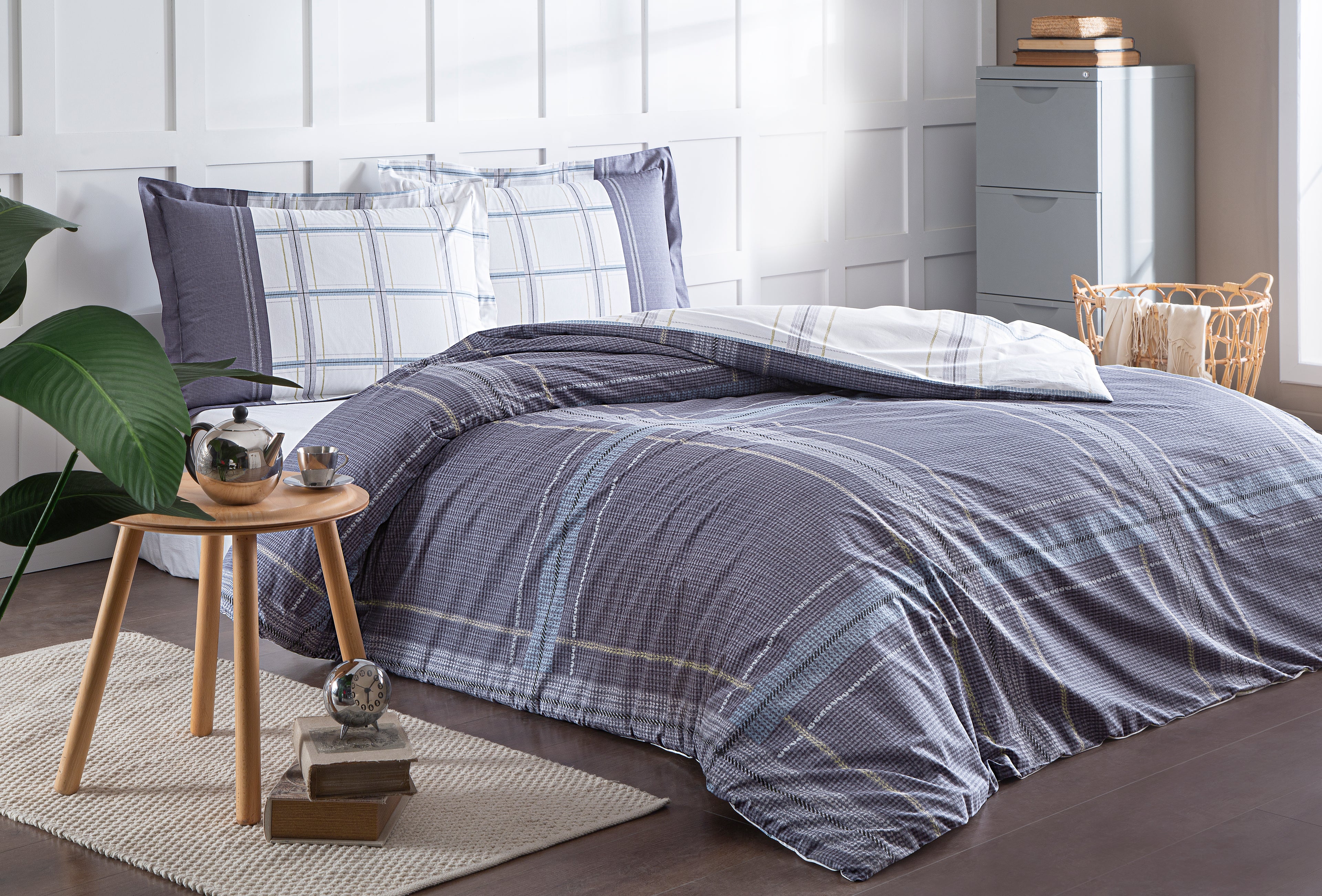 Özdilek bed linen set Renforcé 'Mor Quiet' 100% cotton