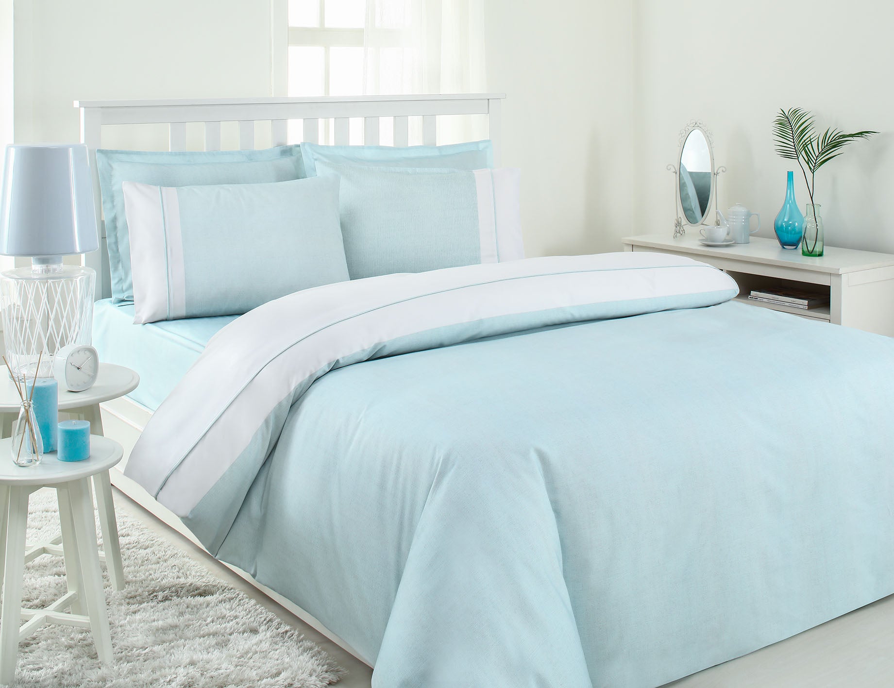 Özdilek bed linen set cotton satin 'Soft Linen' 100% cotton