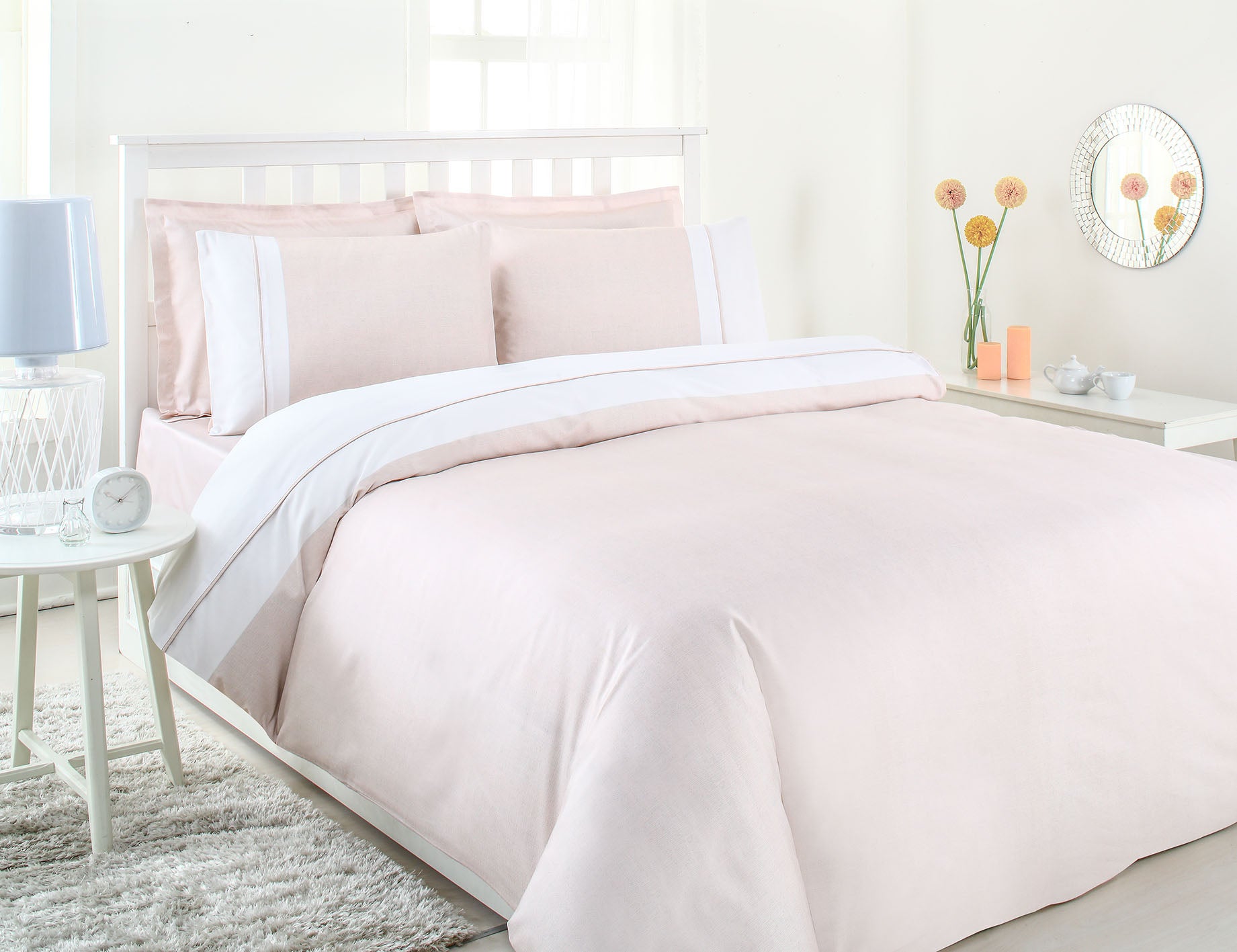 Özdilek bed linen set cotton satin 'Soft Linen' 100% cotton